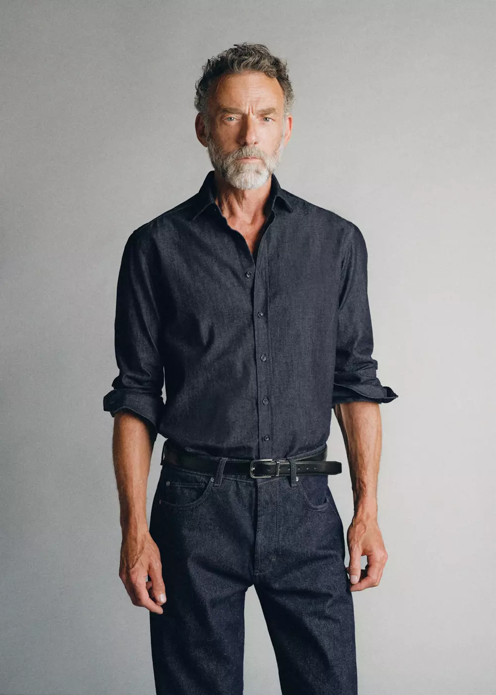 Chemise en jean 100 % coton italien, MANGO MAN