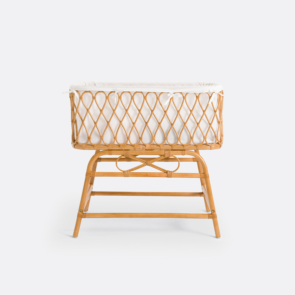 Lorene rattan bassinet natural rattan La Redoute Interieurs La Redoute