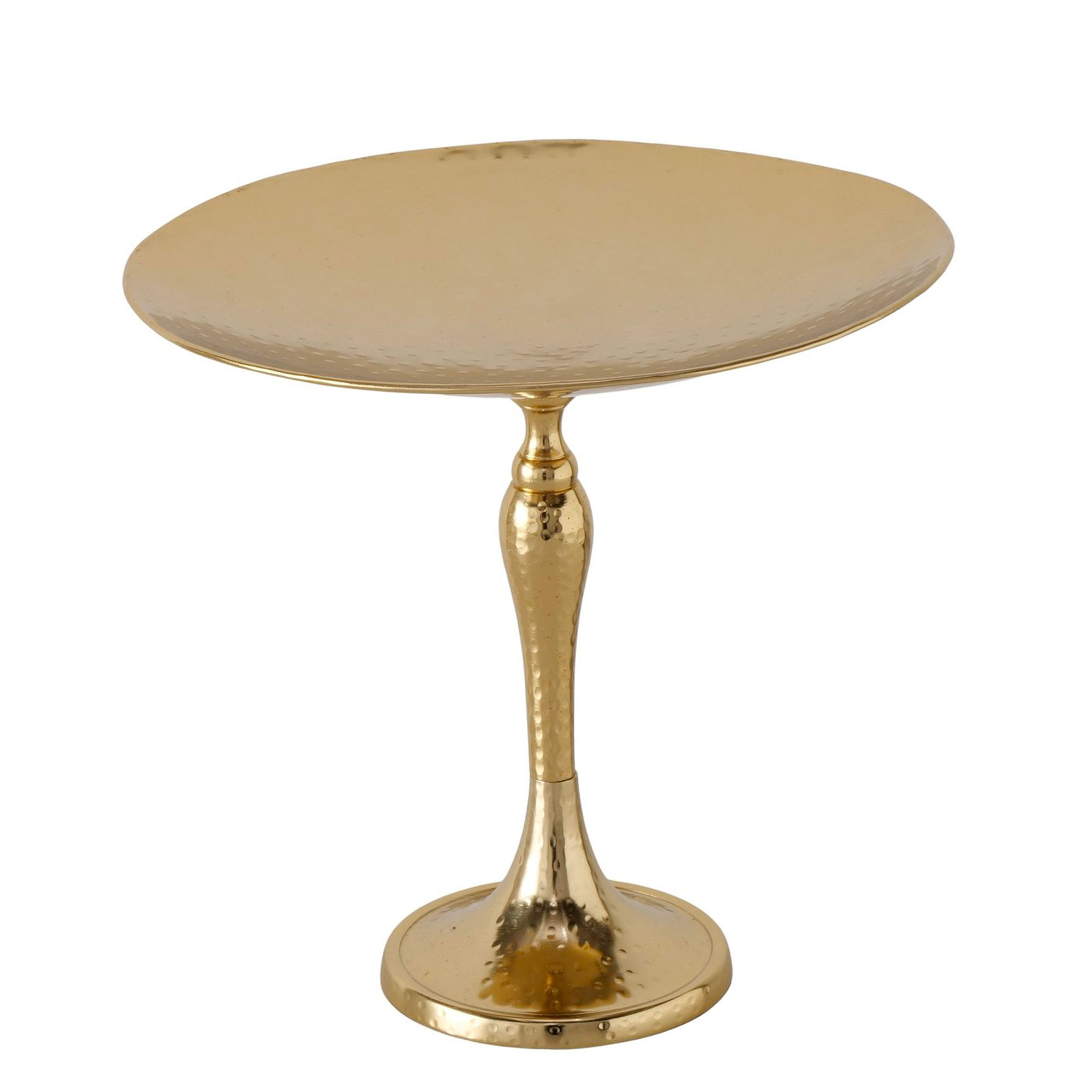 Présentoir de table en métal doré 25.5x25.5x23.5cm, WADIGA