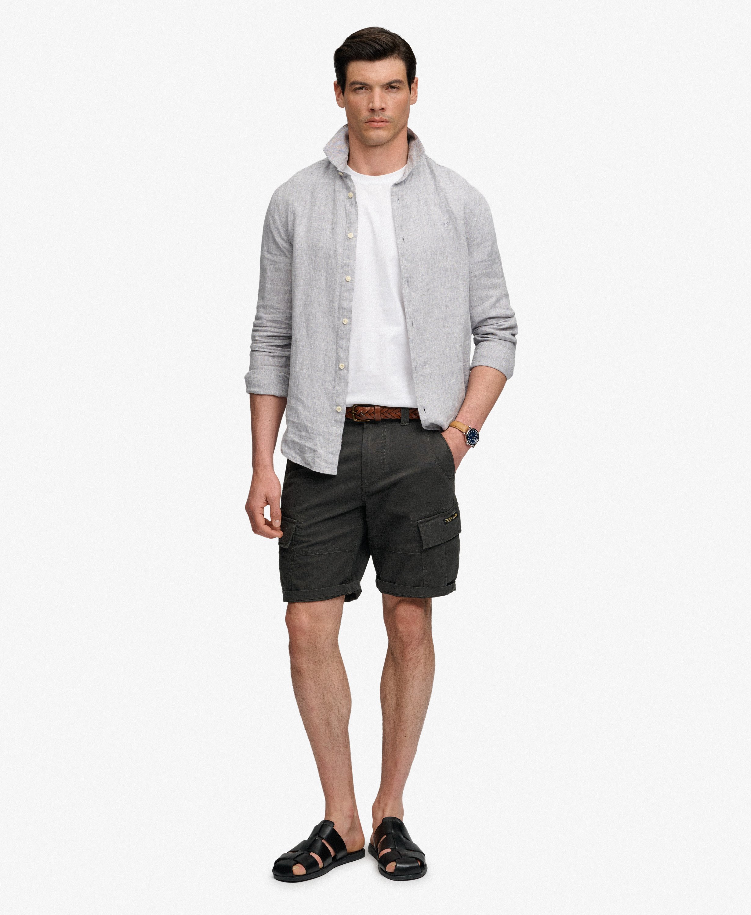 Short Cargo Vintage Core Coupe Décontractée, SUPERDRY