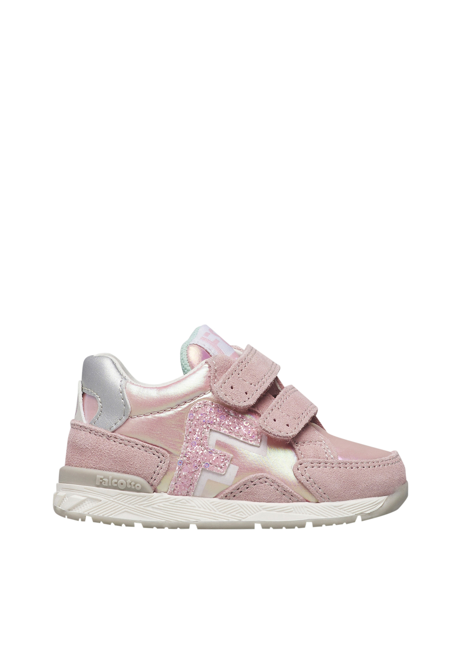 Sneakers en cuir et tissu NAERIS VL., FALCOTTO