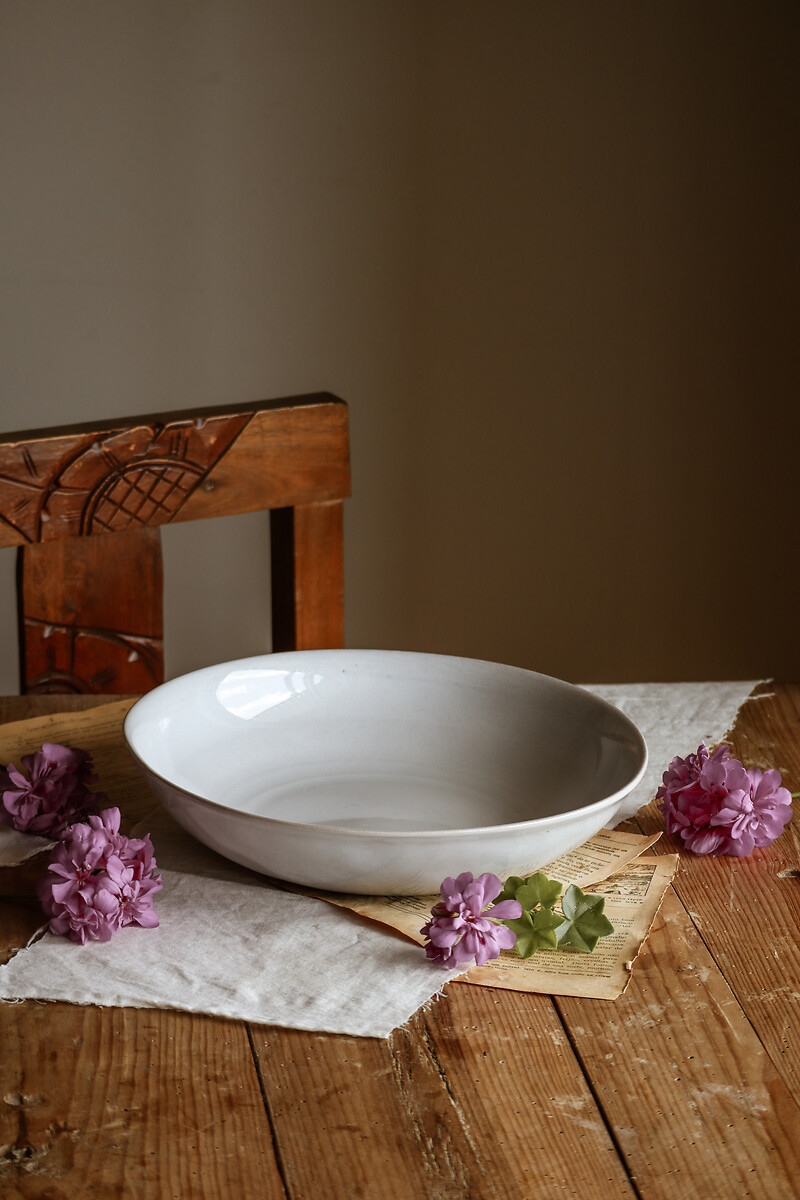 Saladeira 28 SMOOTH Stone, NOSSE CERAMIC, NOSSE CERAMIC