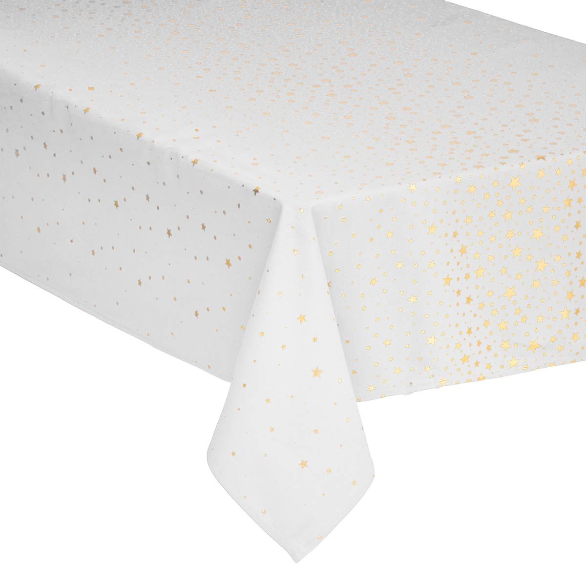 Nappe de Noël "Colorama de Noël" motif étoiles 140x360cm, FEERIC LIGHTS & CHRISTMAS