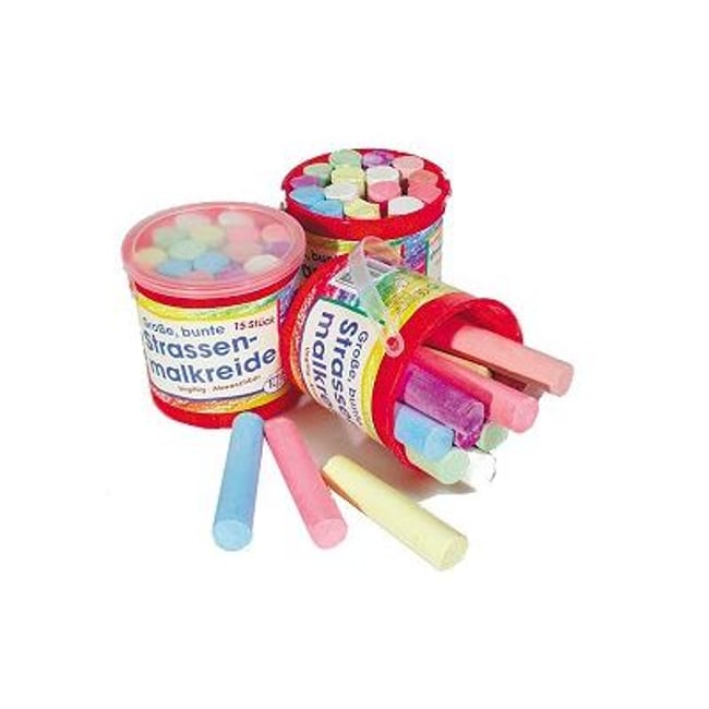 JOYIN Lot de 36 craies lavables pour trottoir en 6 paquets, 18 couleurs, y compris 12 craies tie-dye pour trottoir, 12 craies à paillettes et 12 craies de couleur néon, craie d'extérieur JOYIN Lot de 36 craies lavables pour trottoir en 6 paquets, 18 couleurs, y compris 12 craies tie-dye pour trottoir, 12 craies à paillettes et 12 craies de couleur néon, craie d'extérieur