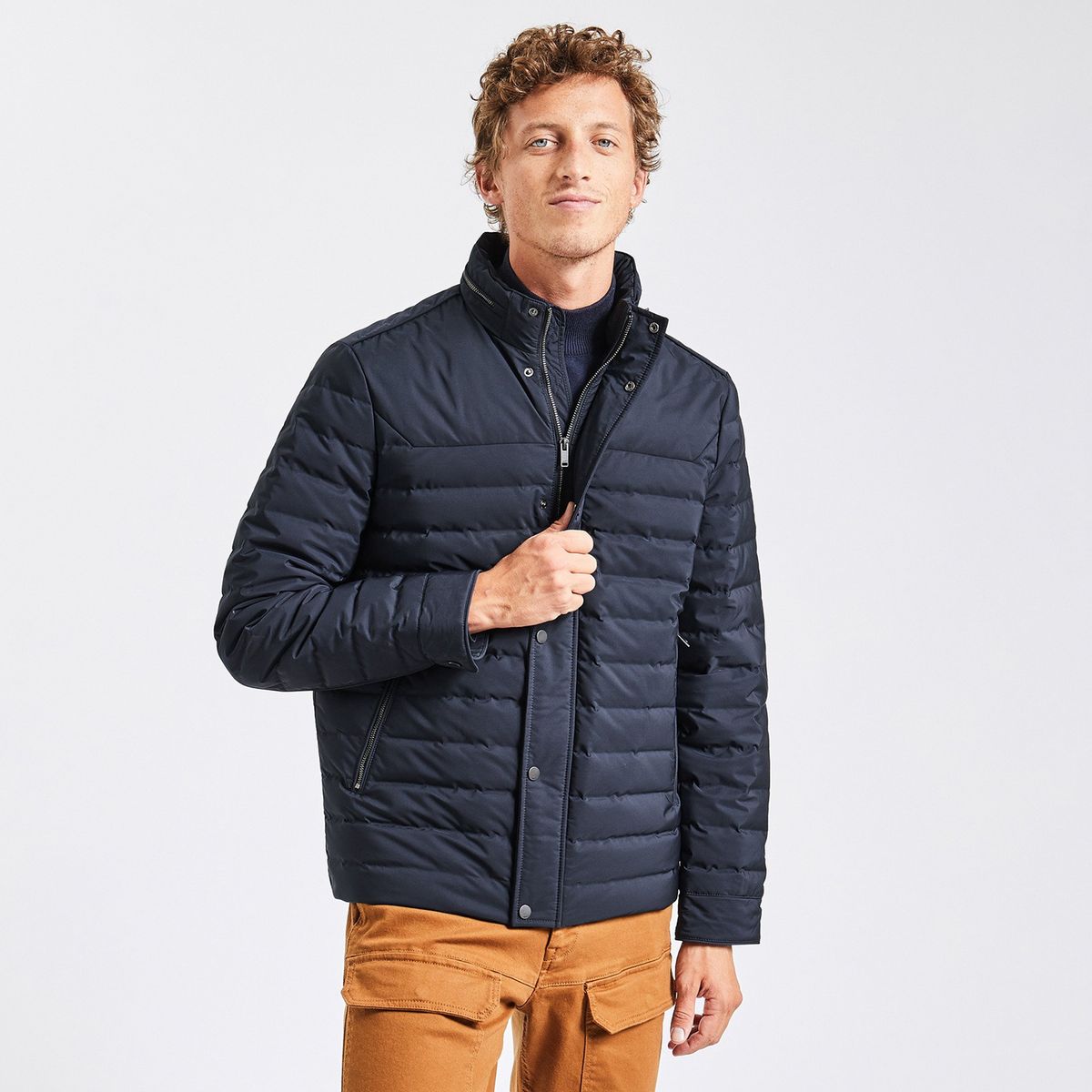 Doudoune sans best sale manche mango homme