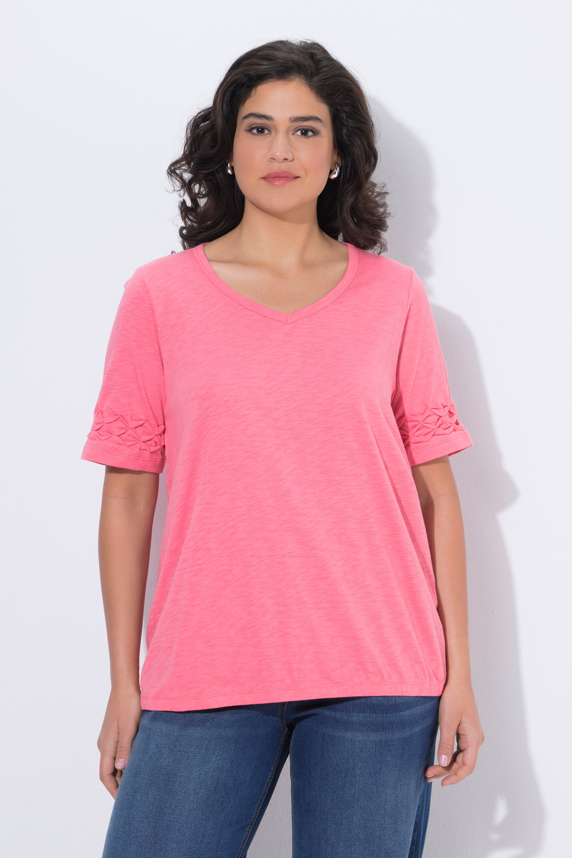 T-shirt texturé, ULLA POPKEN