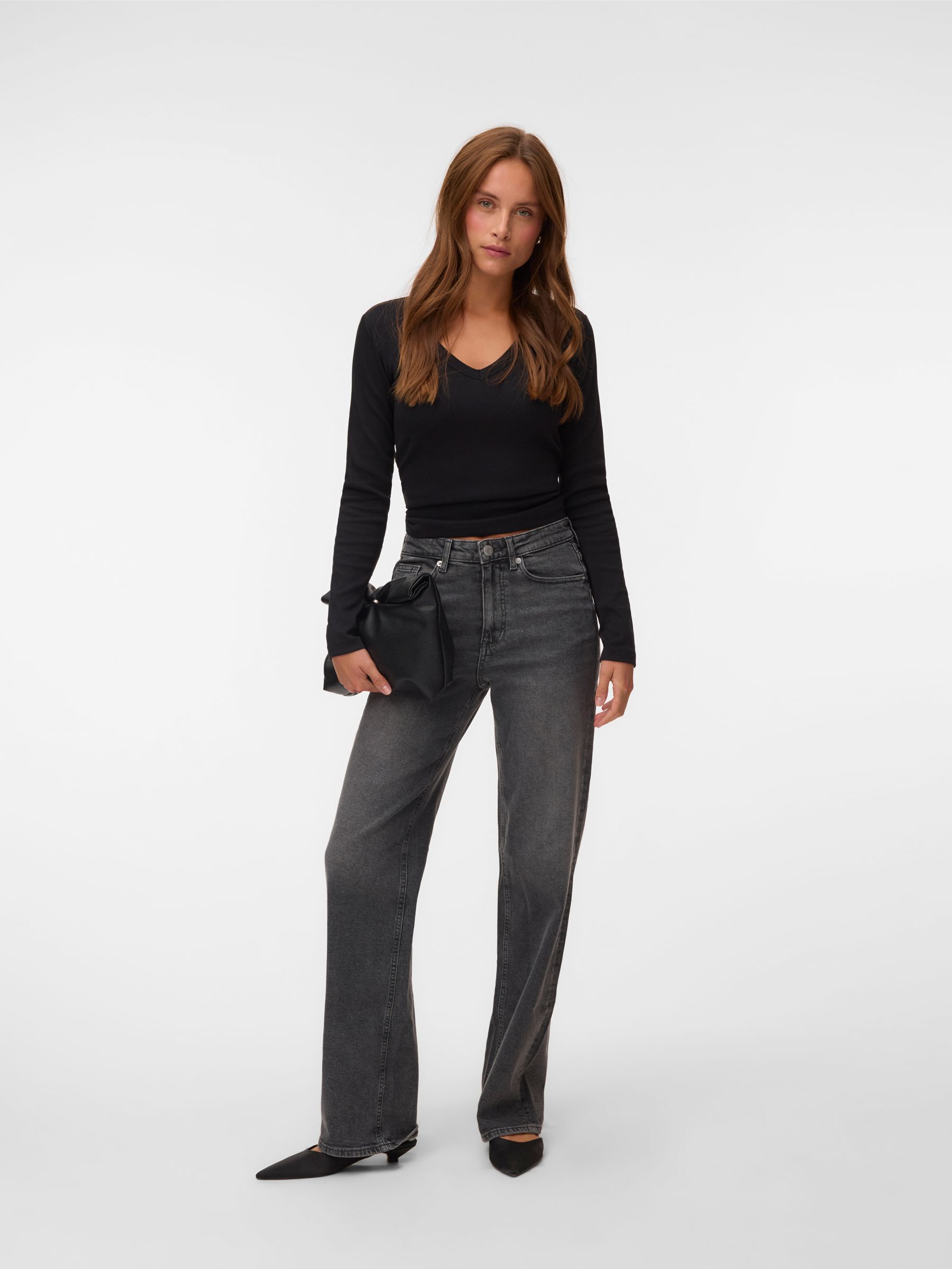 Jean À Coupe Large, VERO MODA