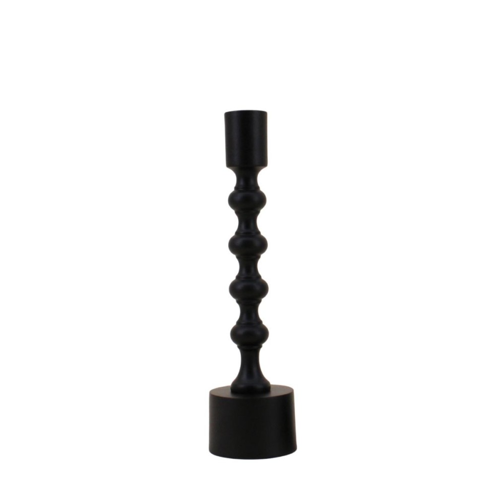 Bougeoir laqué 23cm, ORNAMI
