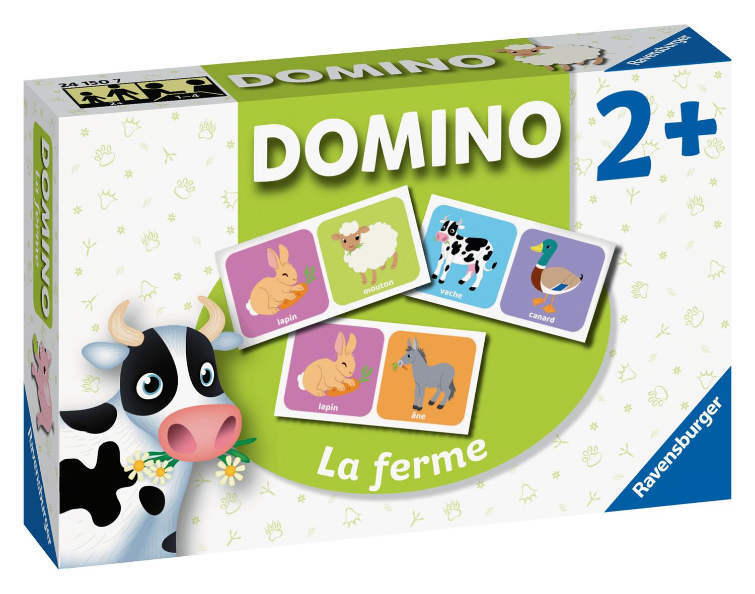 Domino theme La ferme jeux, RAVENSBURGER