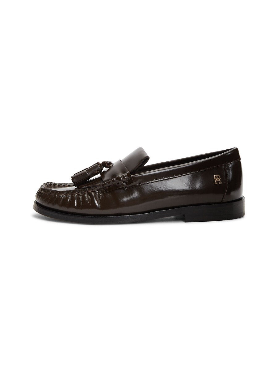 Tommy Hilfiger Mocasines de piel con borlas — photo 4