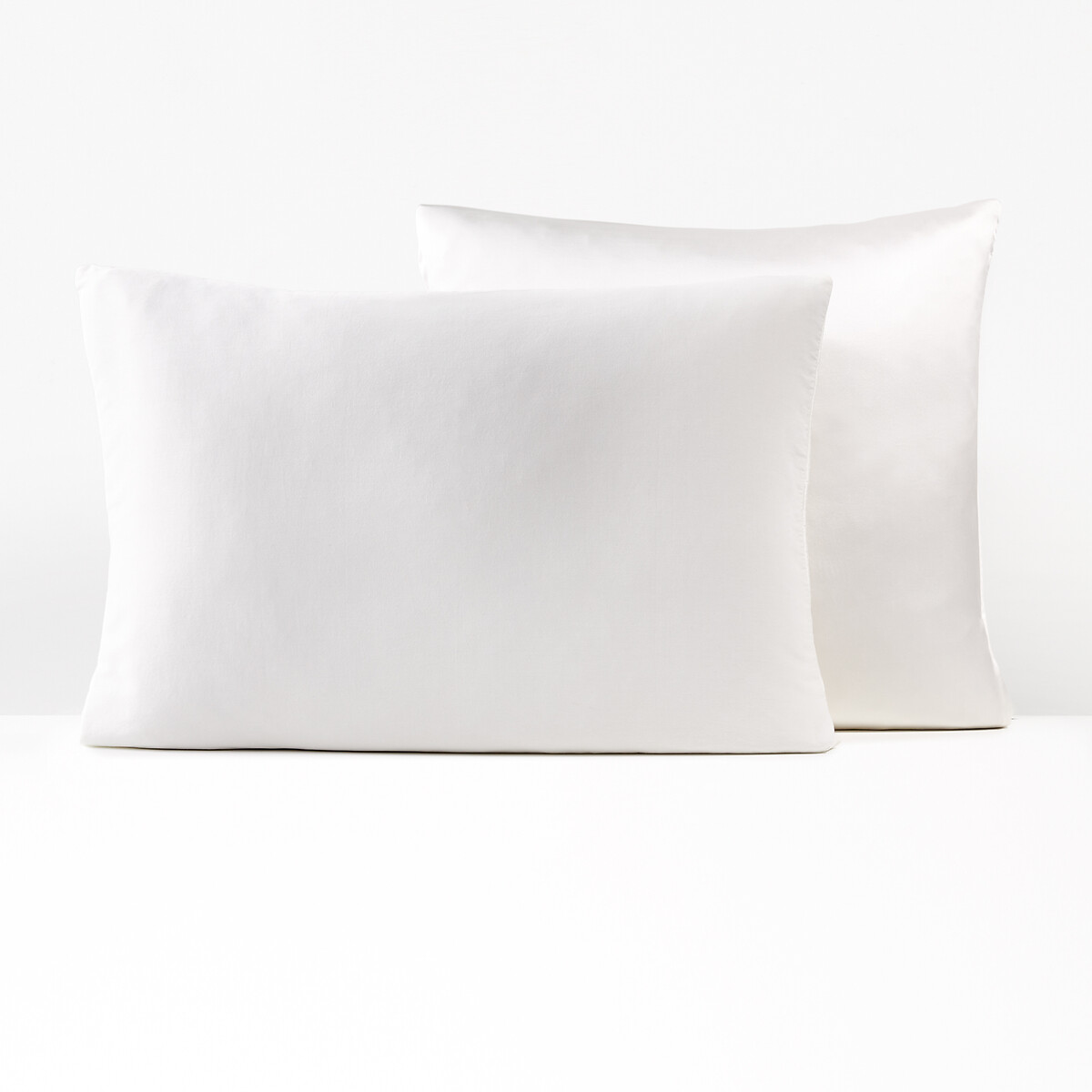Cotton silk/satin 250 thread count pillowcase La Redoute Interieurs ...