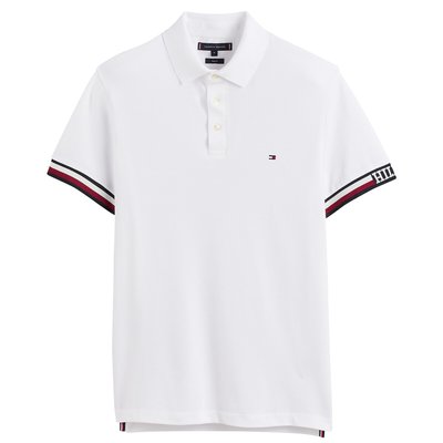 Double Jersey Polo Shirt with Logo Embroidery TOMMY HILFIGER