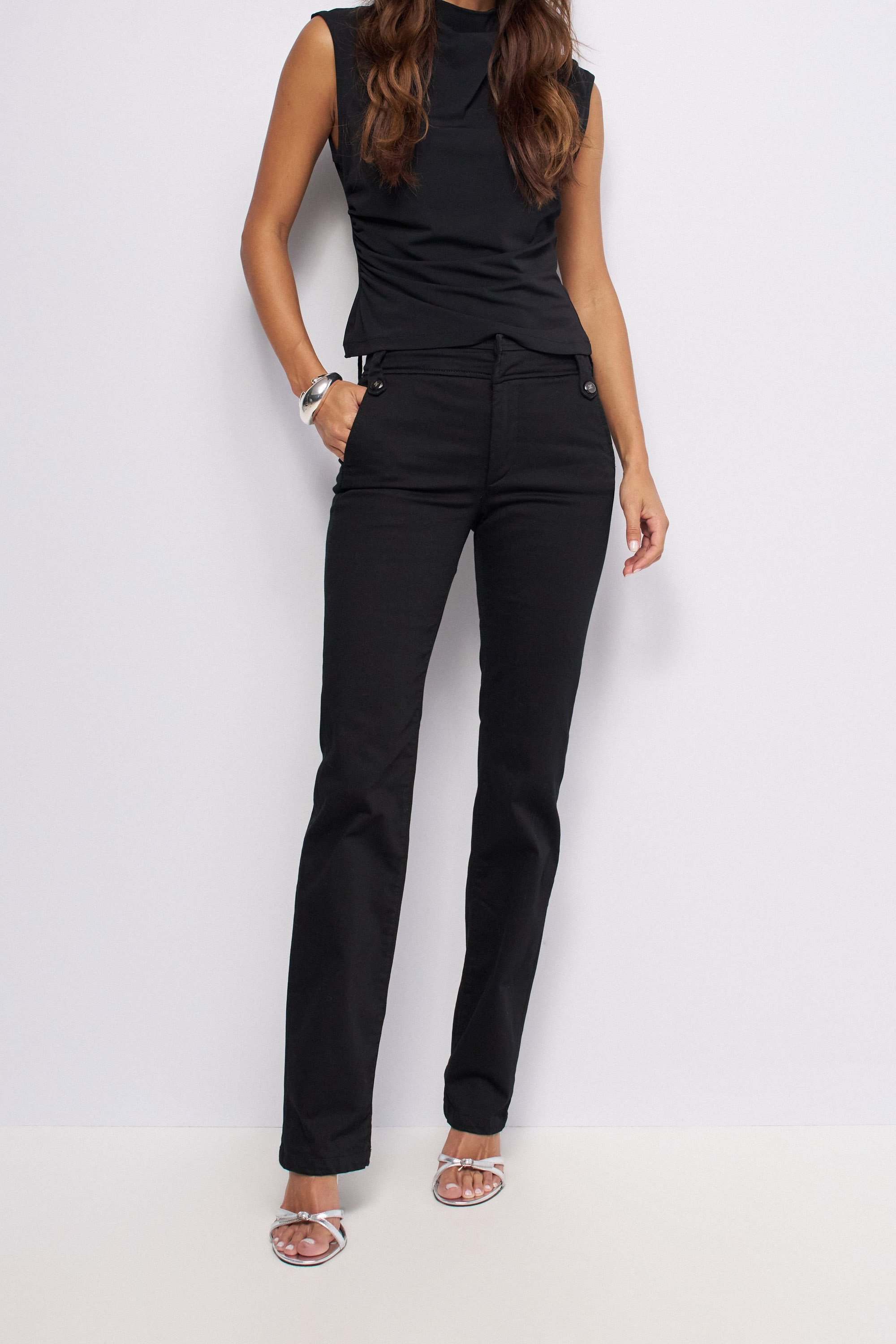 SECRET CHINO PUSH IN STRAIGHT, SALSA JEANS