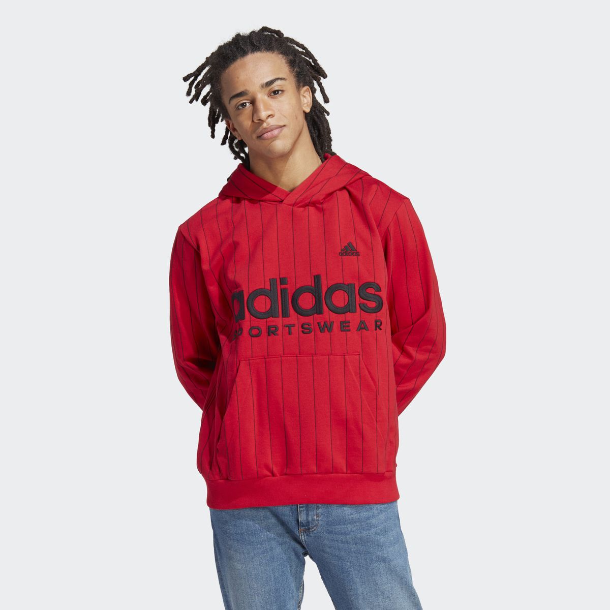 Sweat adidas rouge discount homme