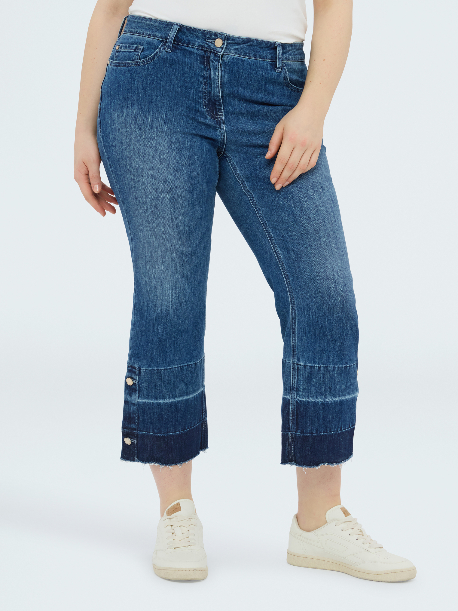 Jean Kick Flare à ourlet effiloché, FIORELLA RUBINO