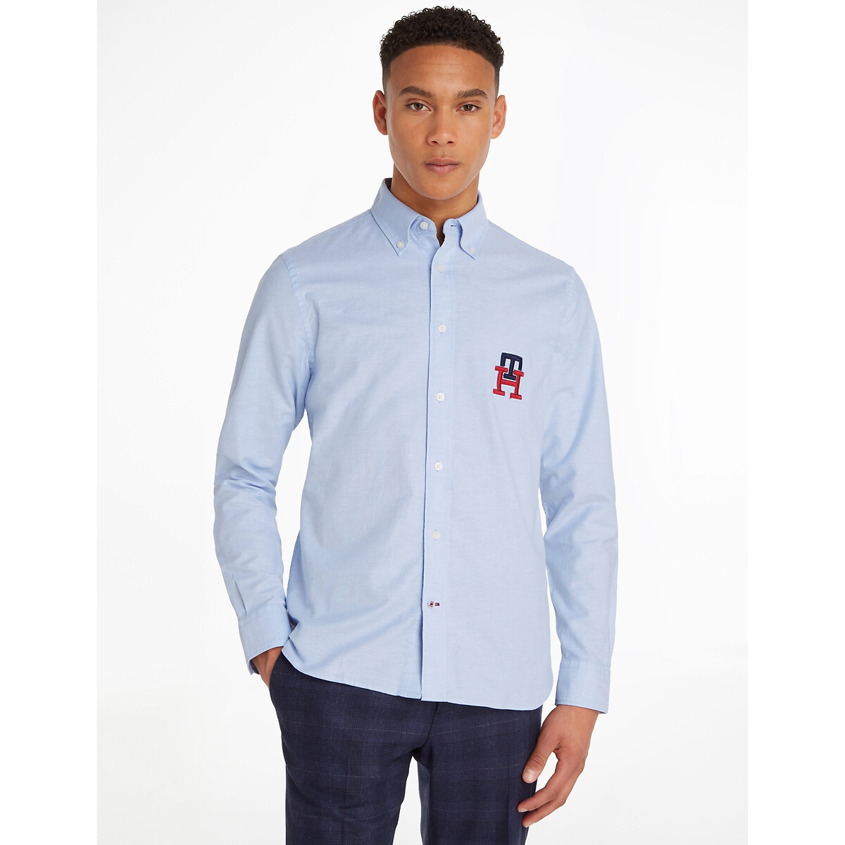 Chemise tommy best sale hilfiger bleu ciel