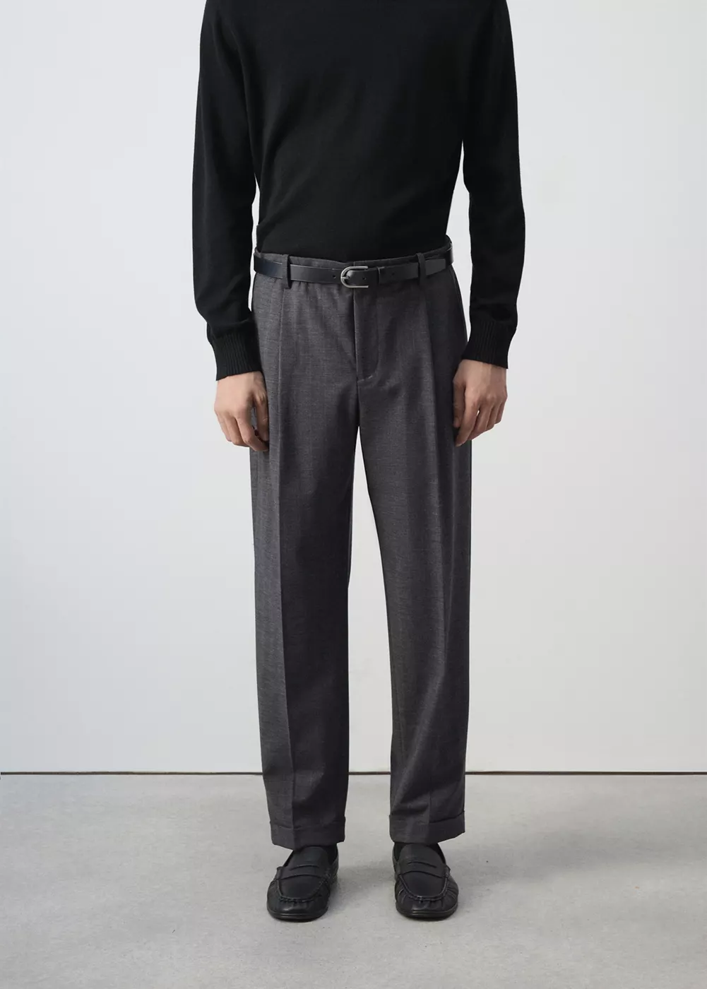 Pantalon regular fit à rayures tennis, MANGO MAN