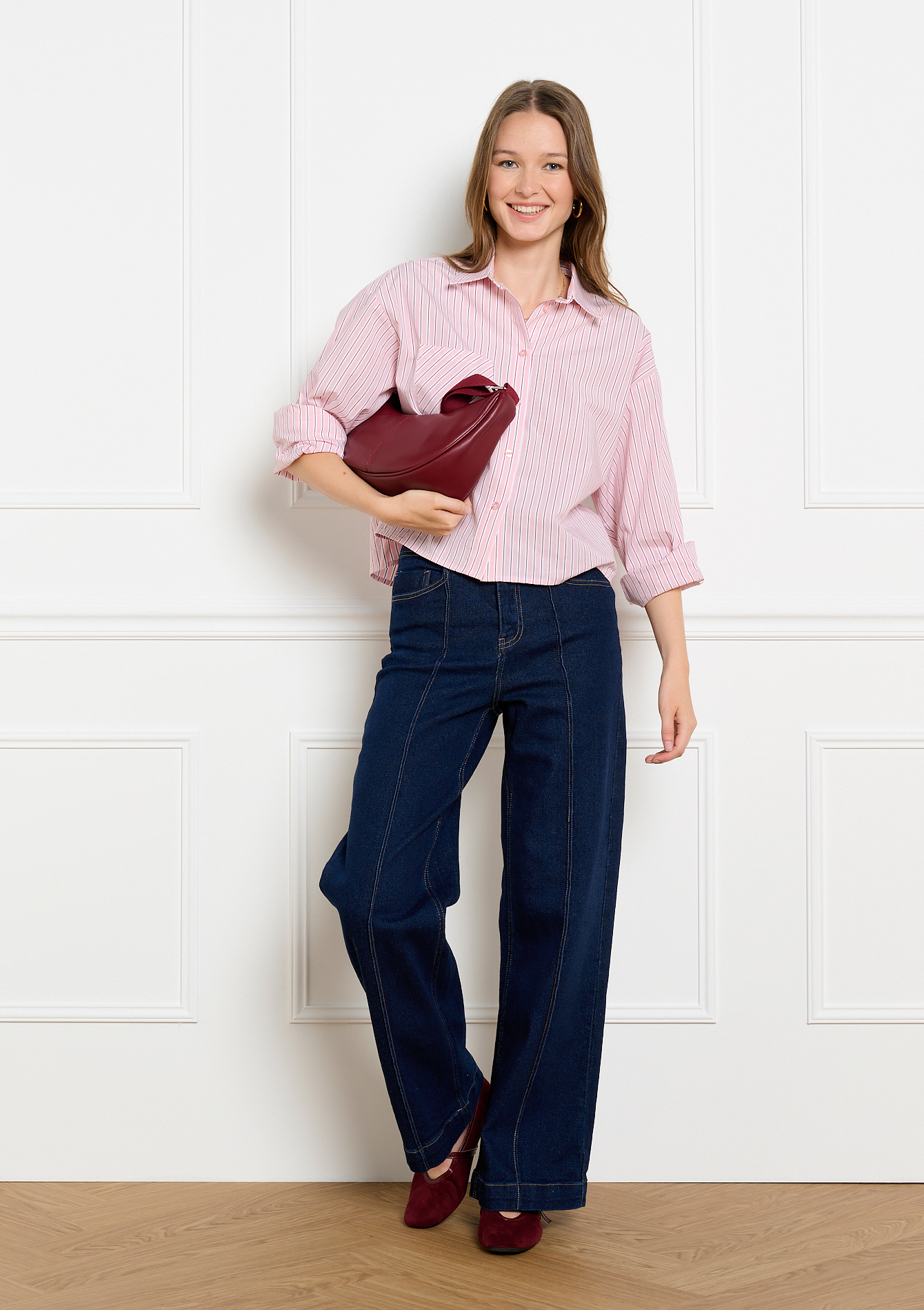 Jean large taille haute, LOLALIZA