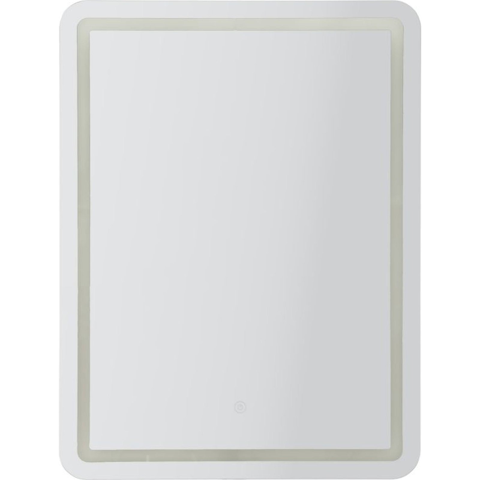 Miroir mural LED rectangulaire tactile MODERN, RECOLLECTION