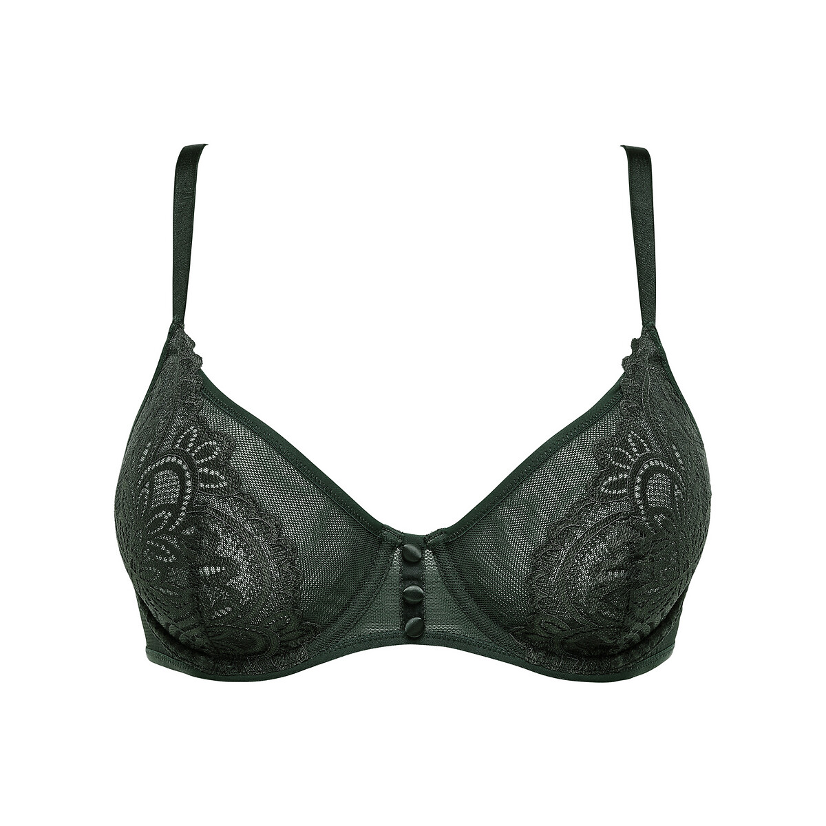 Lyse full cup bra green Miss Sans Complexe