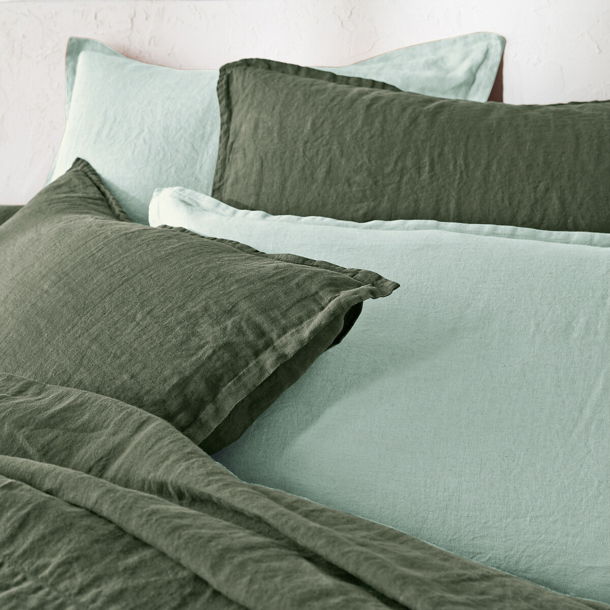 Housse de couette en lin lavé, Linot