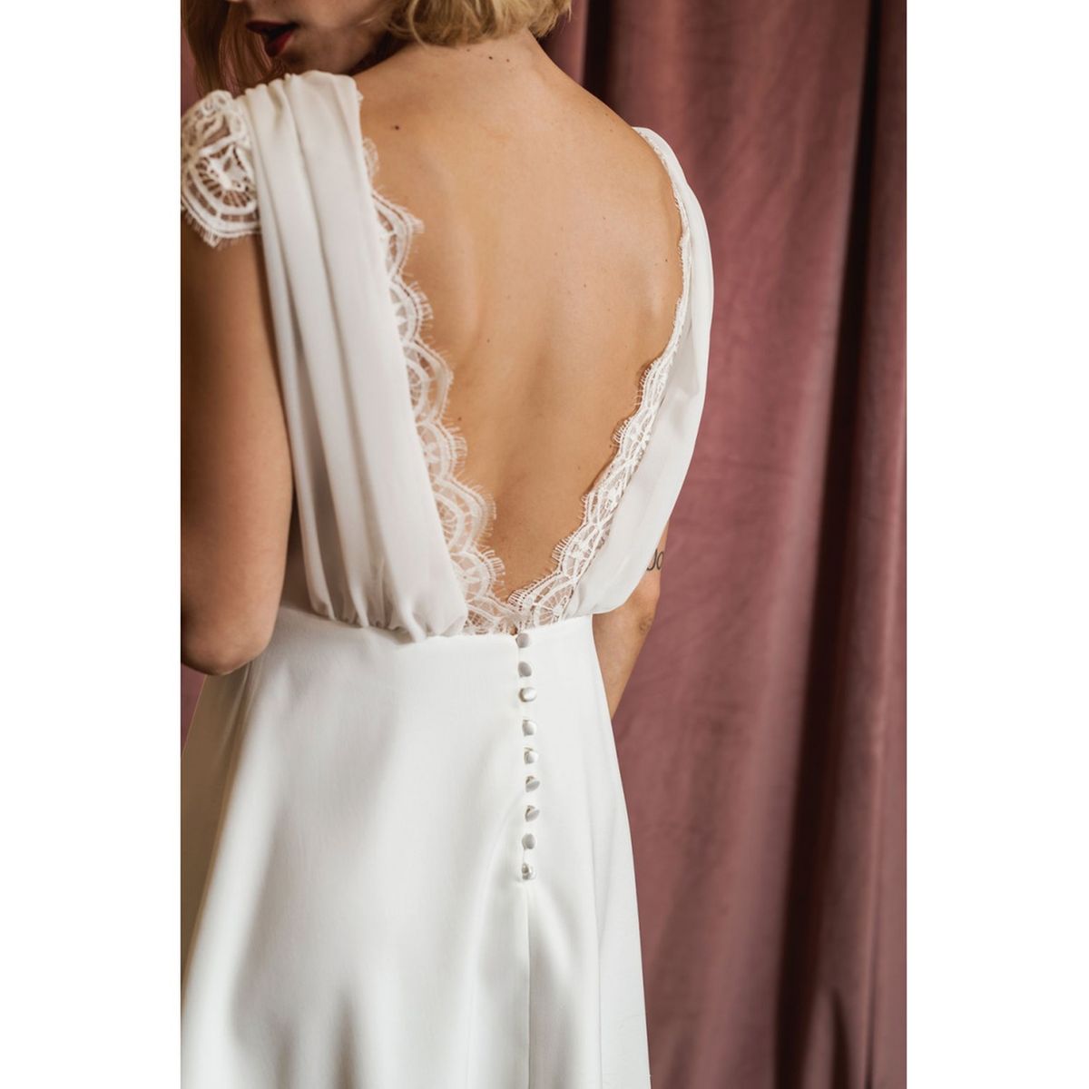 Robe de mari e l irremplacable made in france ecru Harpe La Redoute