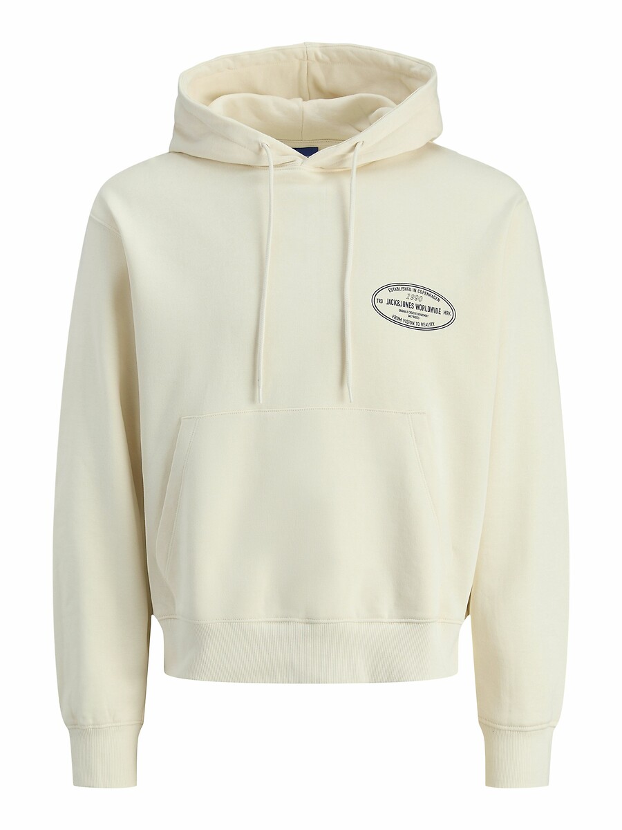 Back Print Hoodie, JACK & JONES
