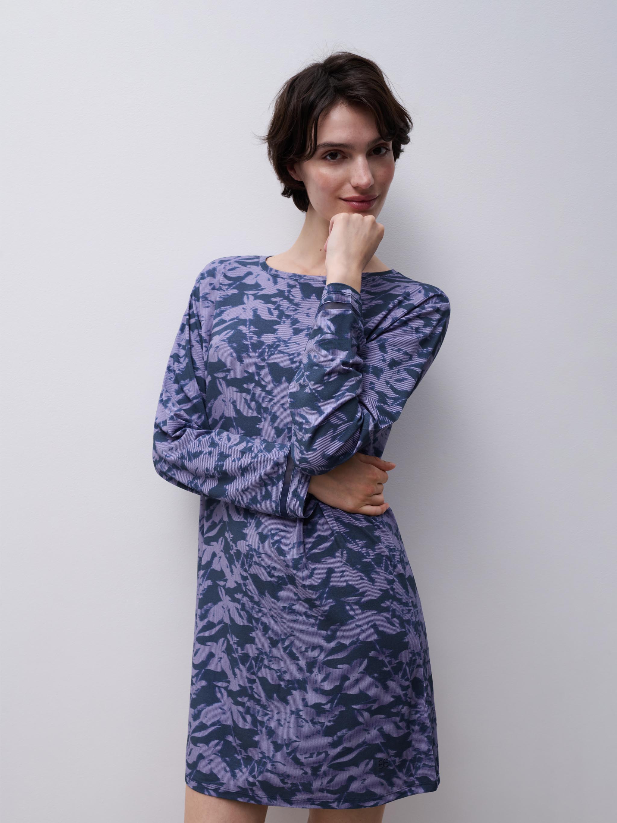 Chemise de nuit manches longues JOE, CHANTELLE