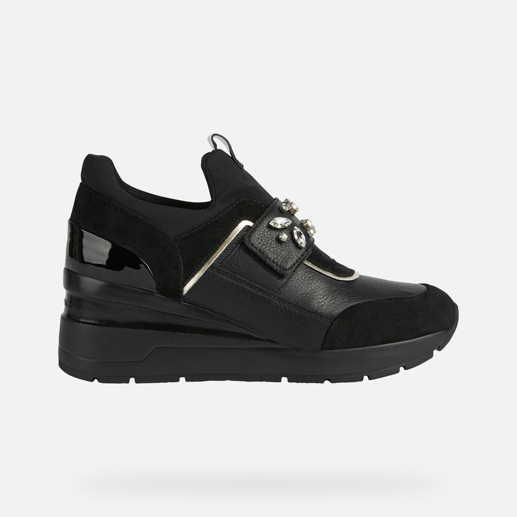 Baskets d zosma noir Geox La Redoute