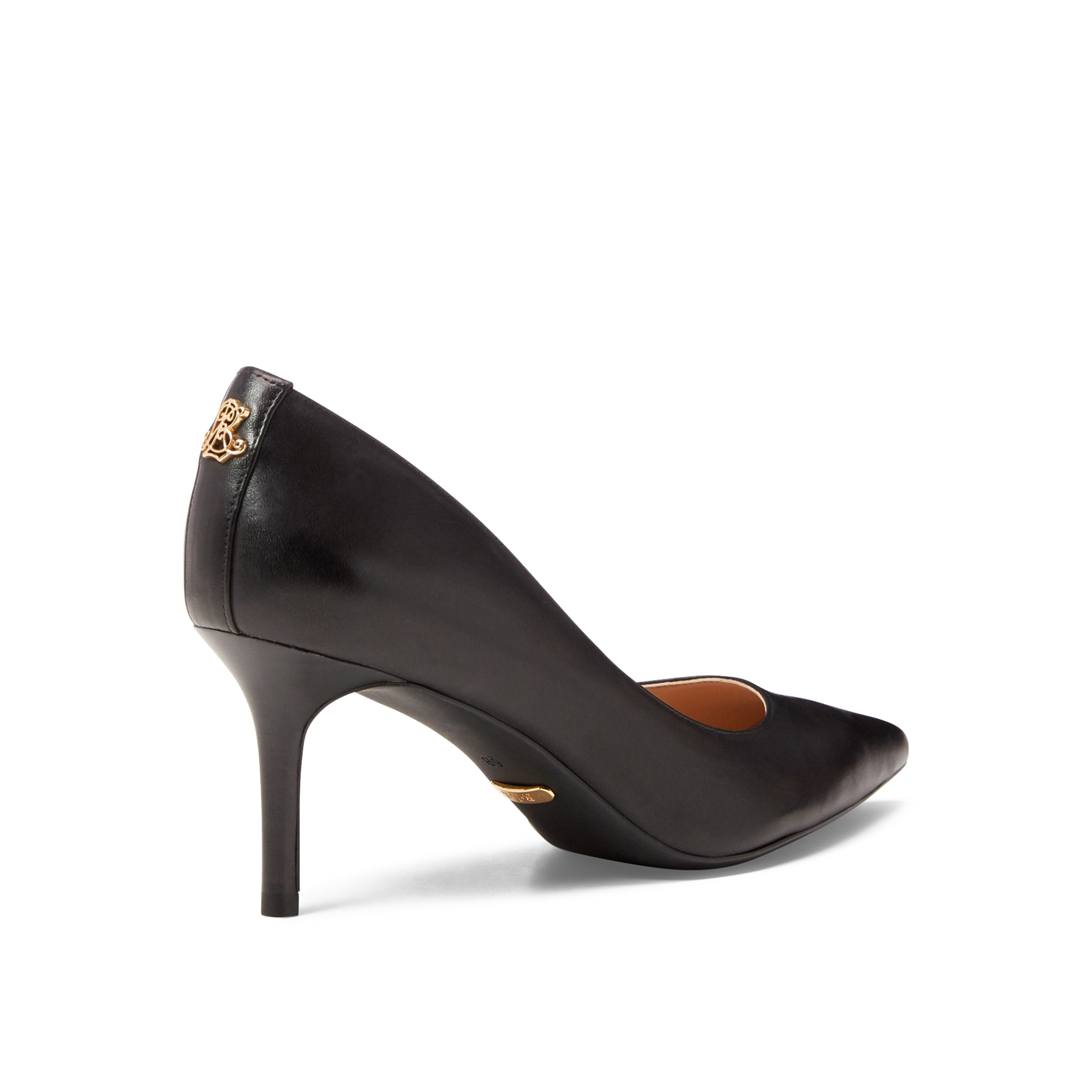 ralph lauren black high heels