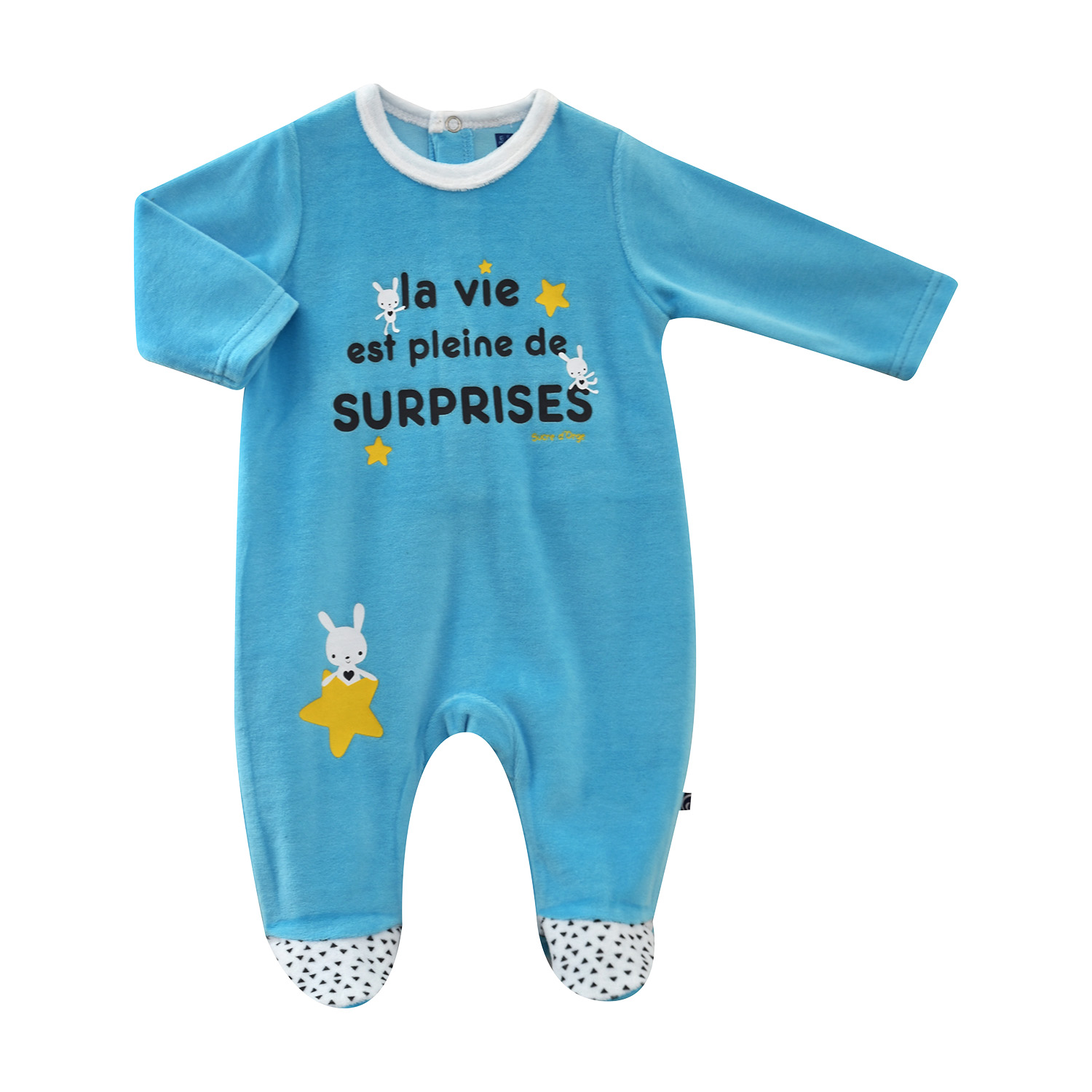 Dors bien bebe elbert velours rase, SUCRE D'ORGE