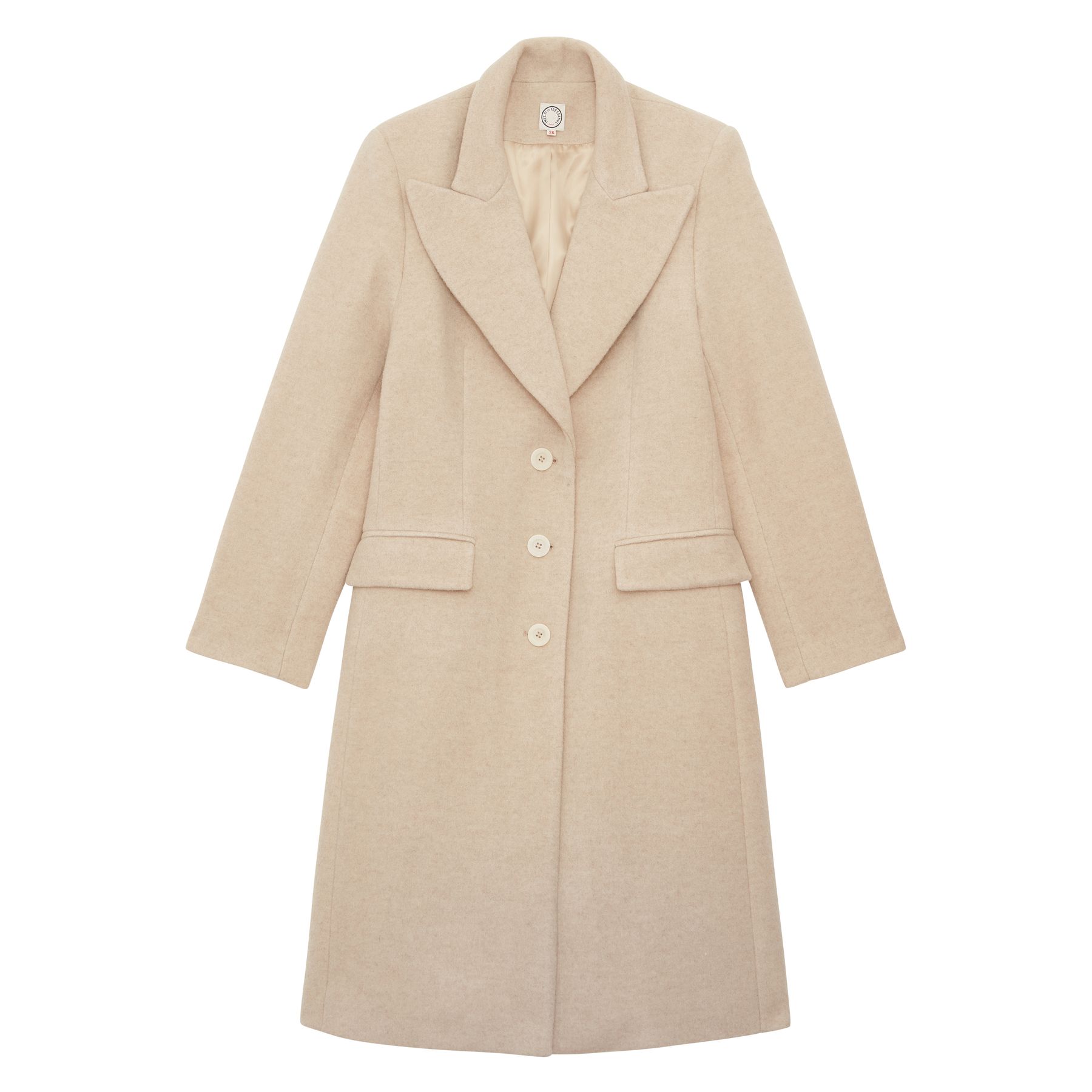Manteau Zahee coupe droite, INES DE LA FRESSANGE PARIS