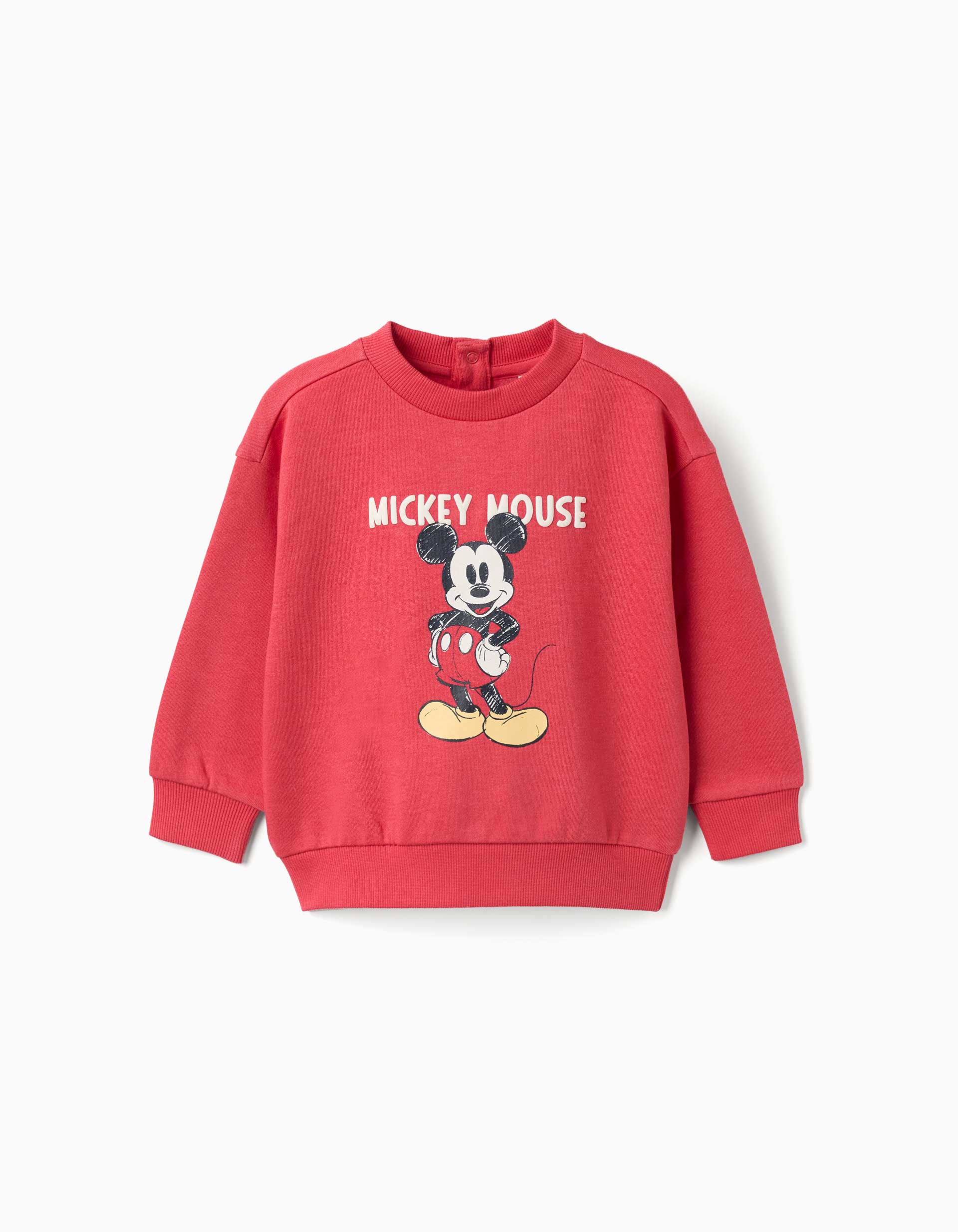 Sweat en coton peigné avec imprimé Mickey, ZIPPY