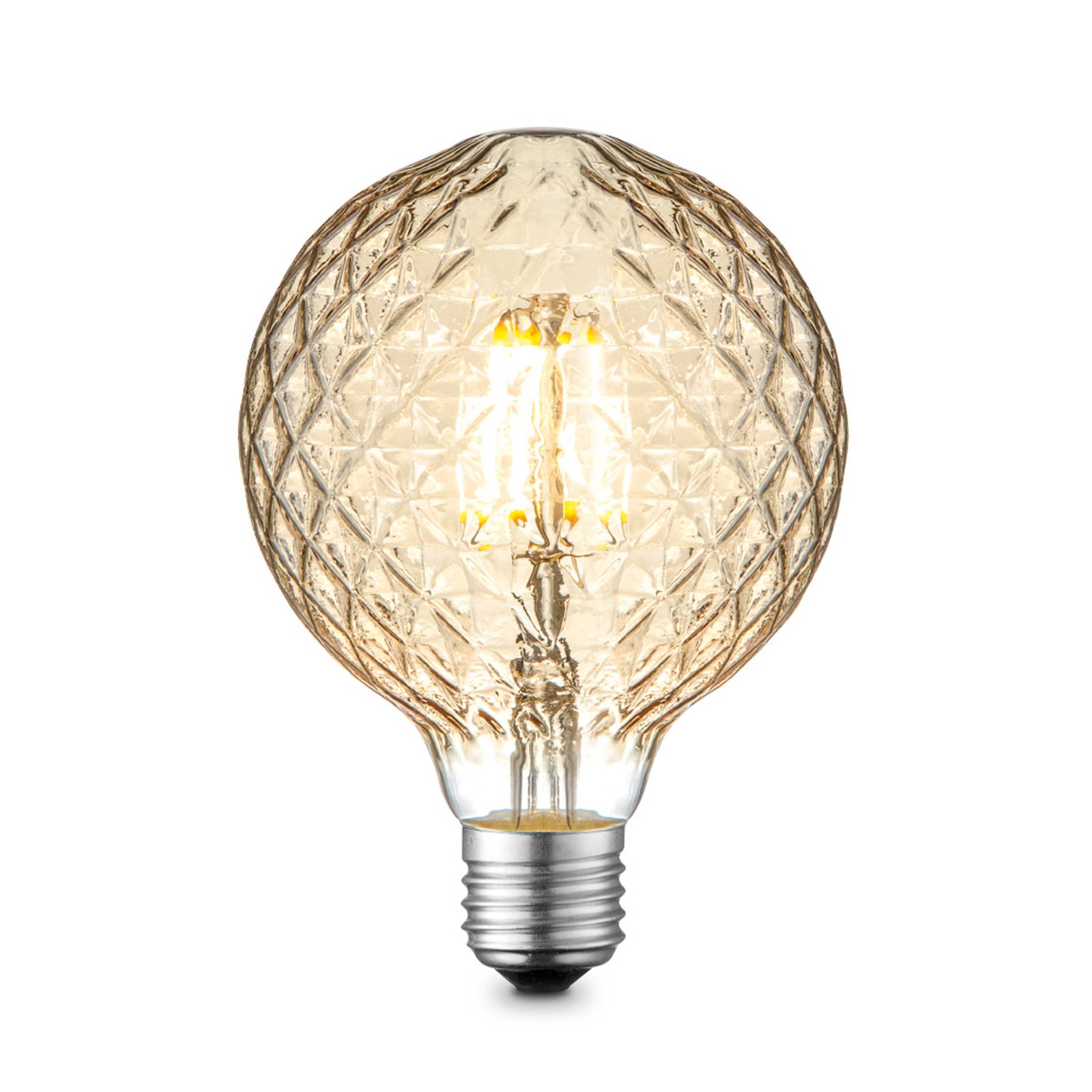 Ampoule E27 en verreLED, E27 G95 LED 4W, LUCANDE