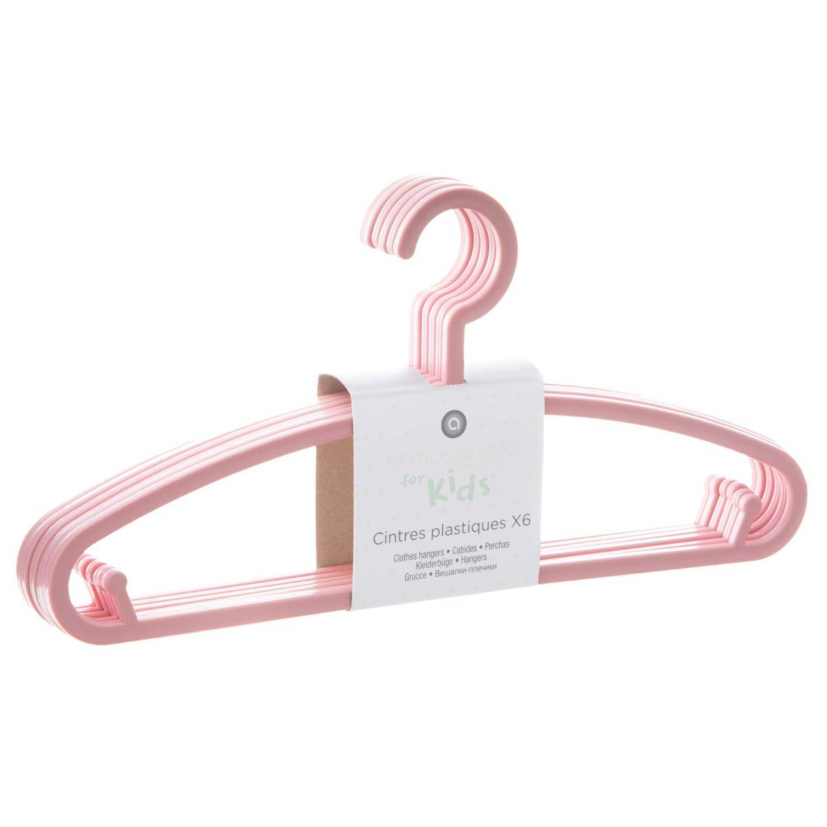 HOUSEDAY 60 Cintres Velours Enfant - Anti-Glisse Crochets Or Rose - 35cm Pour Robes, Pantalons, Chemises - Blanc