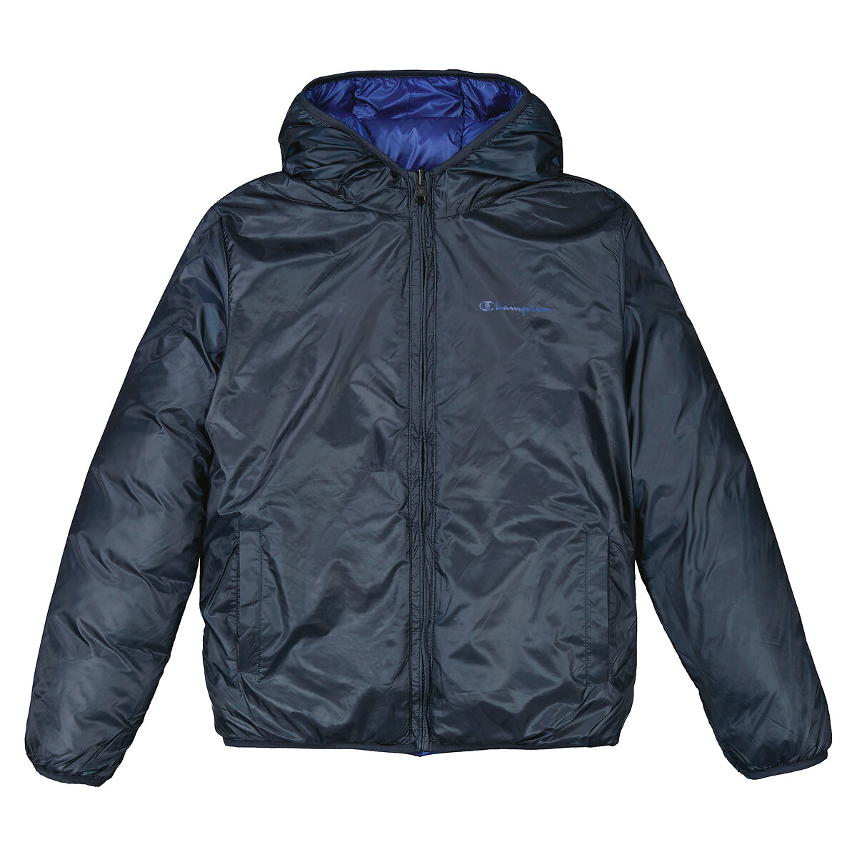 Image of Reversible Hooded Padded Jacket