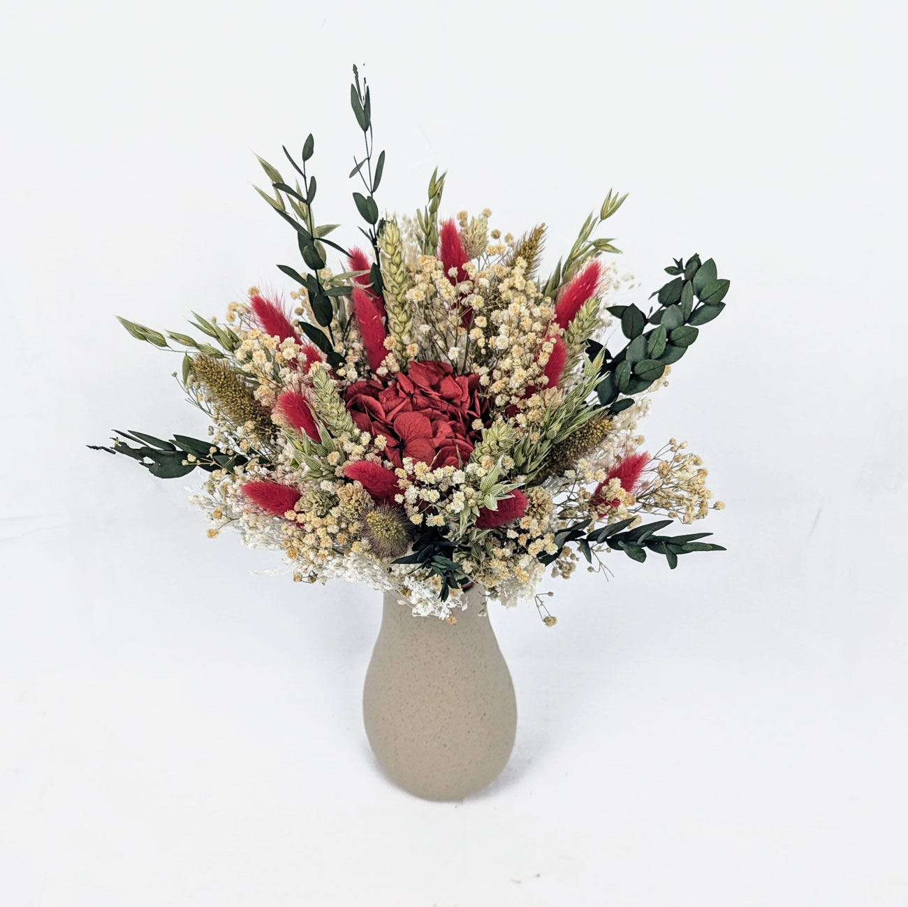 Bouquet de fleurs séchées S AMOUR, RECONCILIATION VEGETALE