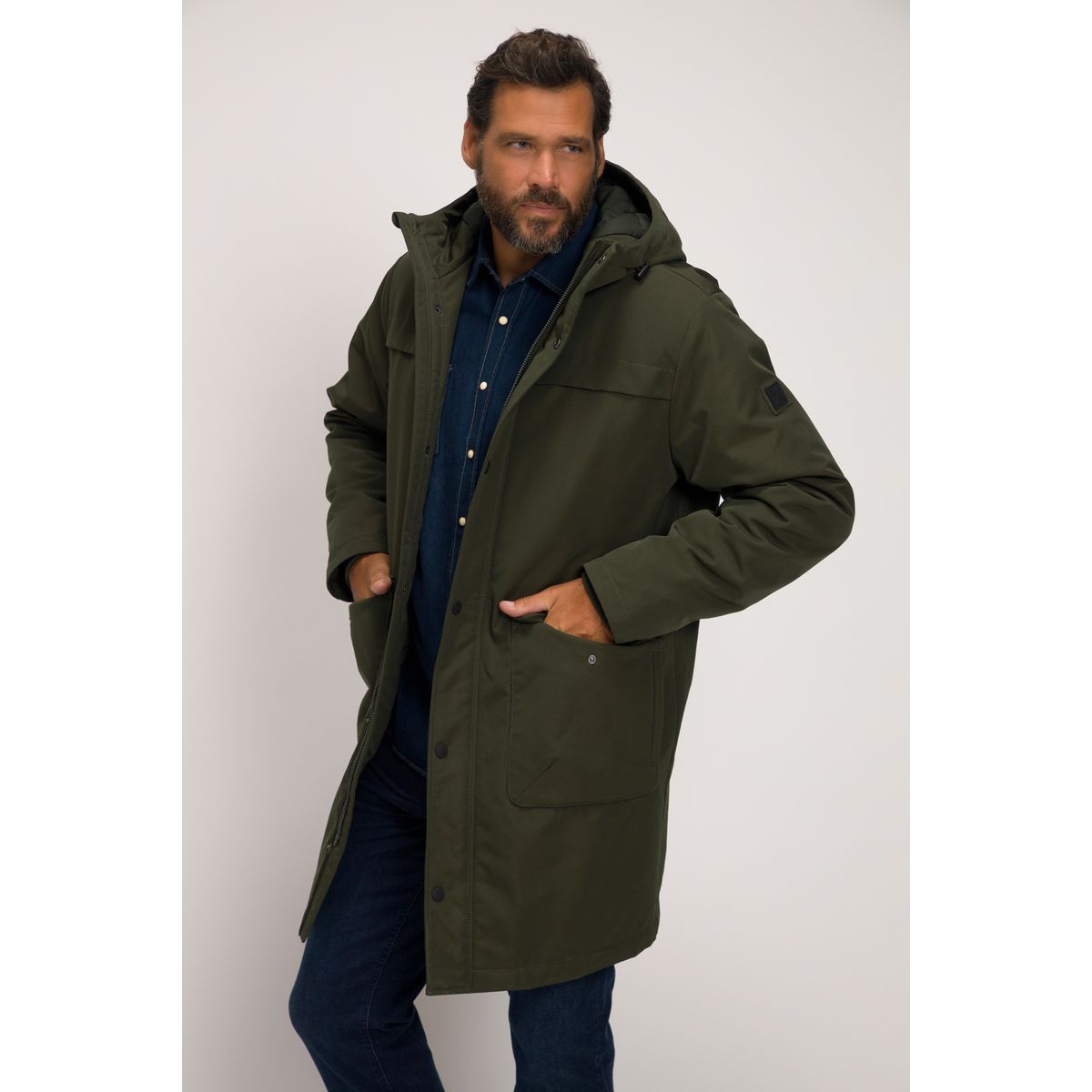 Manteau avec poche en haut outlet homme