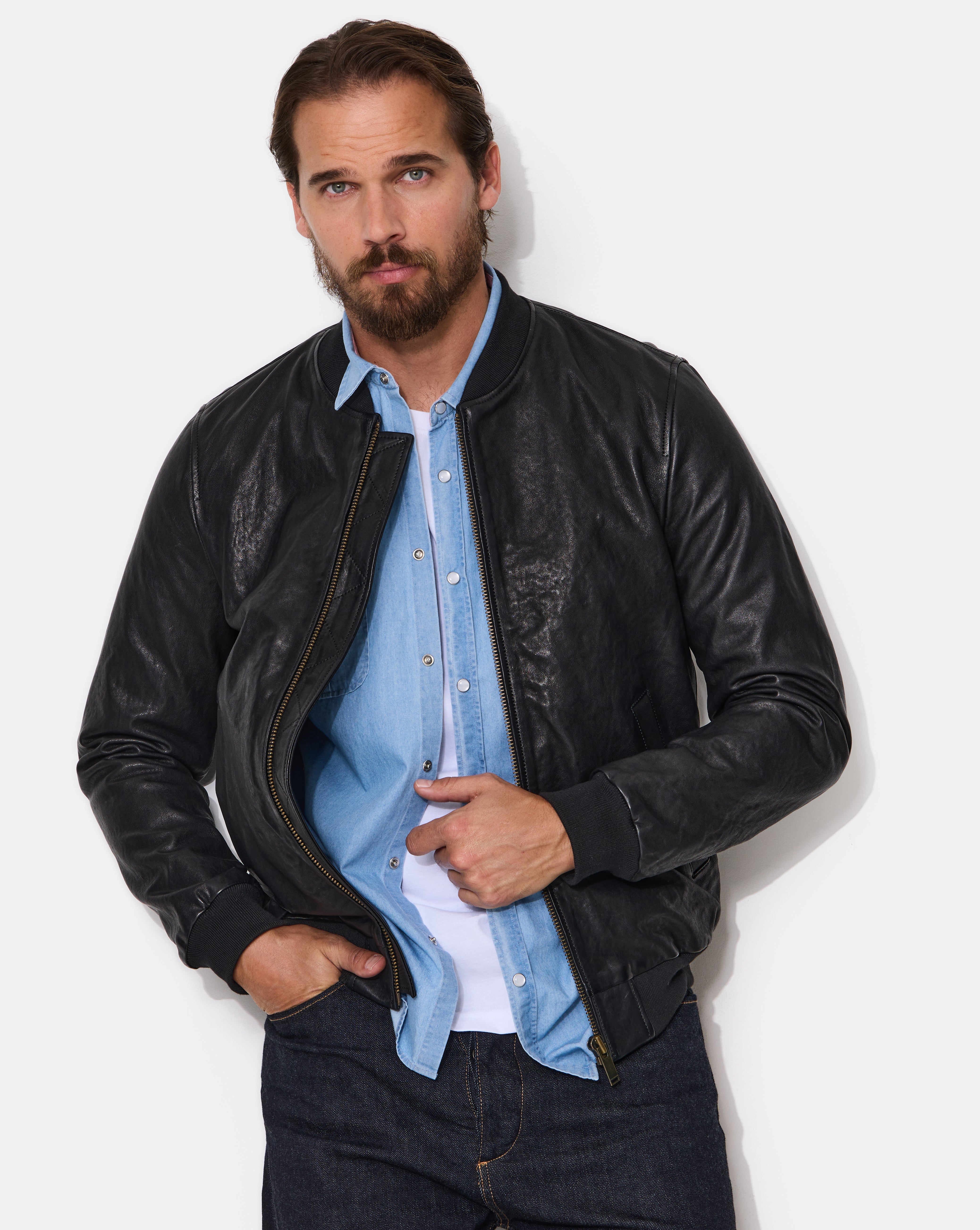 Blouson en cuir EMBER CUIR, CHEVIGNON