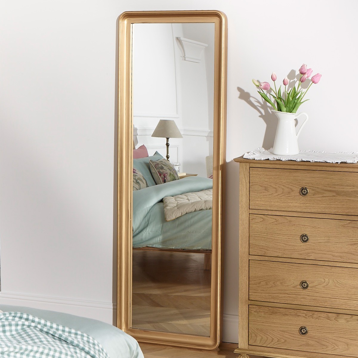 Miroir 180x61 cadre en pin HELENE, ROBIN DES BOIS