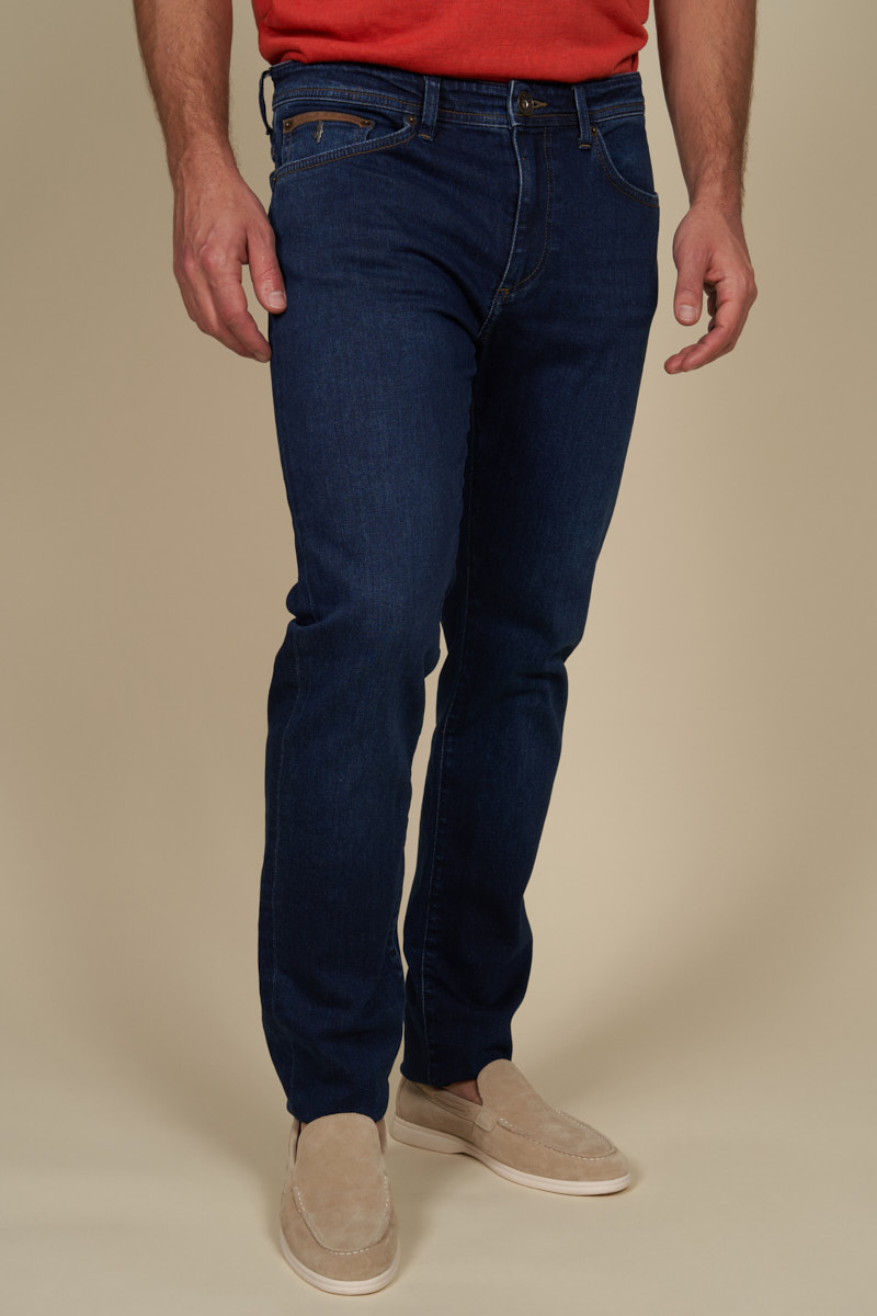 Jean regular tapered fin stretch, MCS