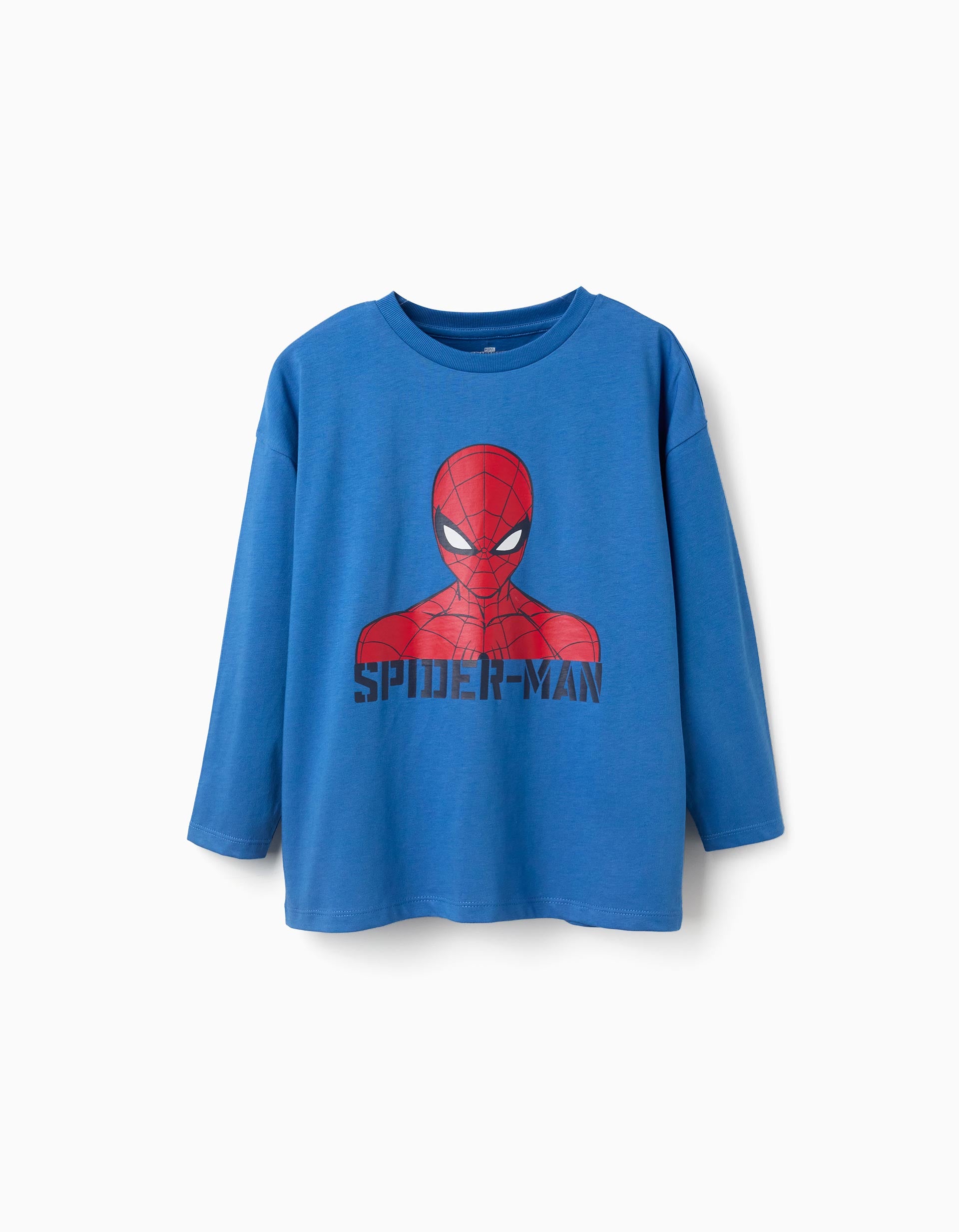 T-shirt en coton à manches longues et imprimé Spider-Man, ZIPPY