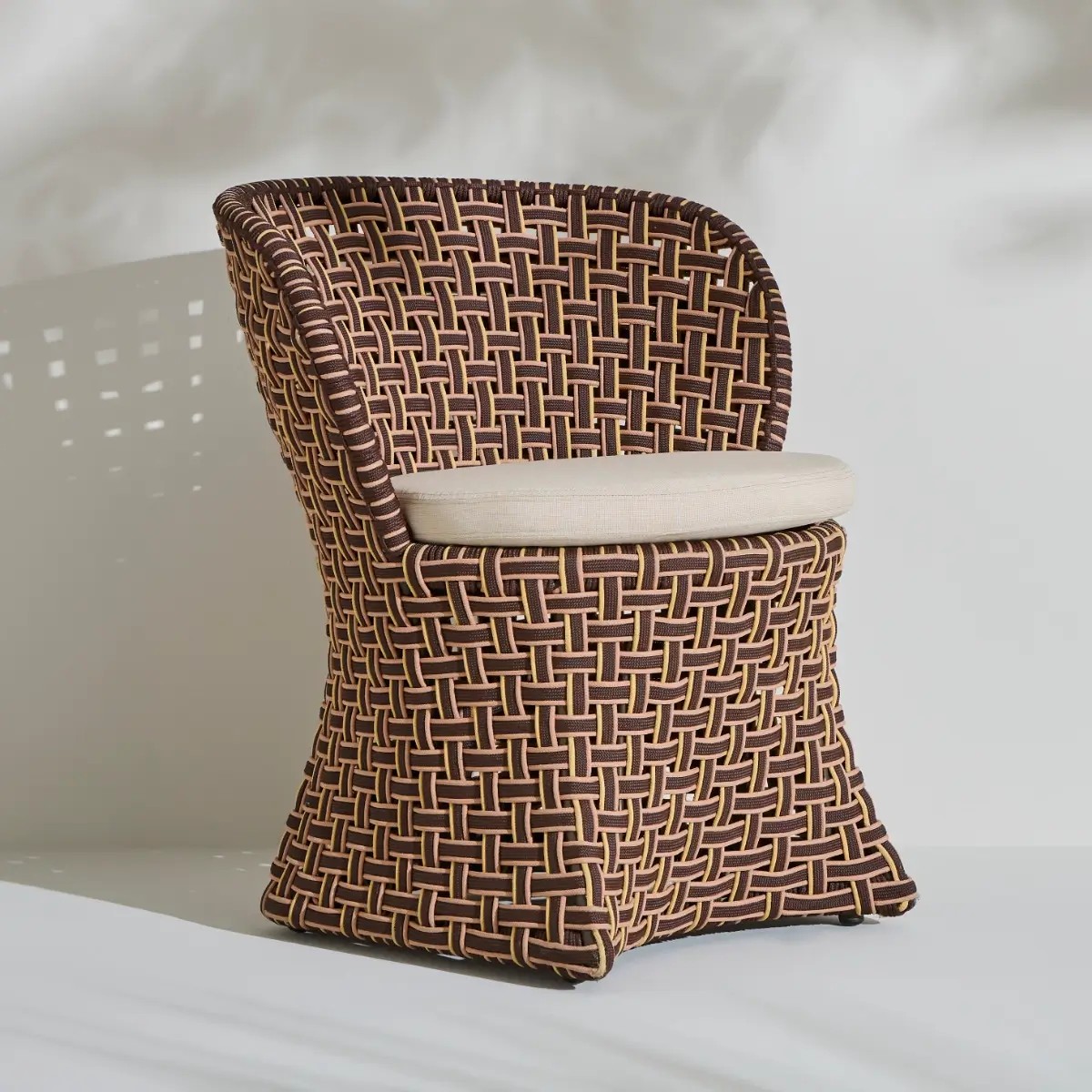 Fauteuil de table de jardin TALI, ORCHID EDITION