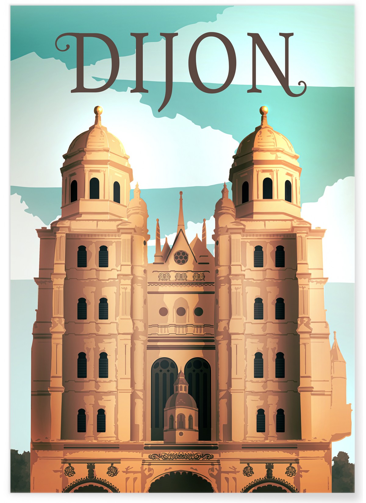 Affiche ville Dijon, L'AFFICHERIE