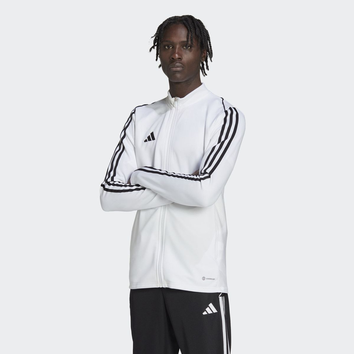 Pull adidas rouge outlet et blanc