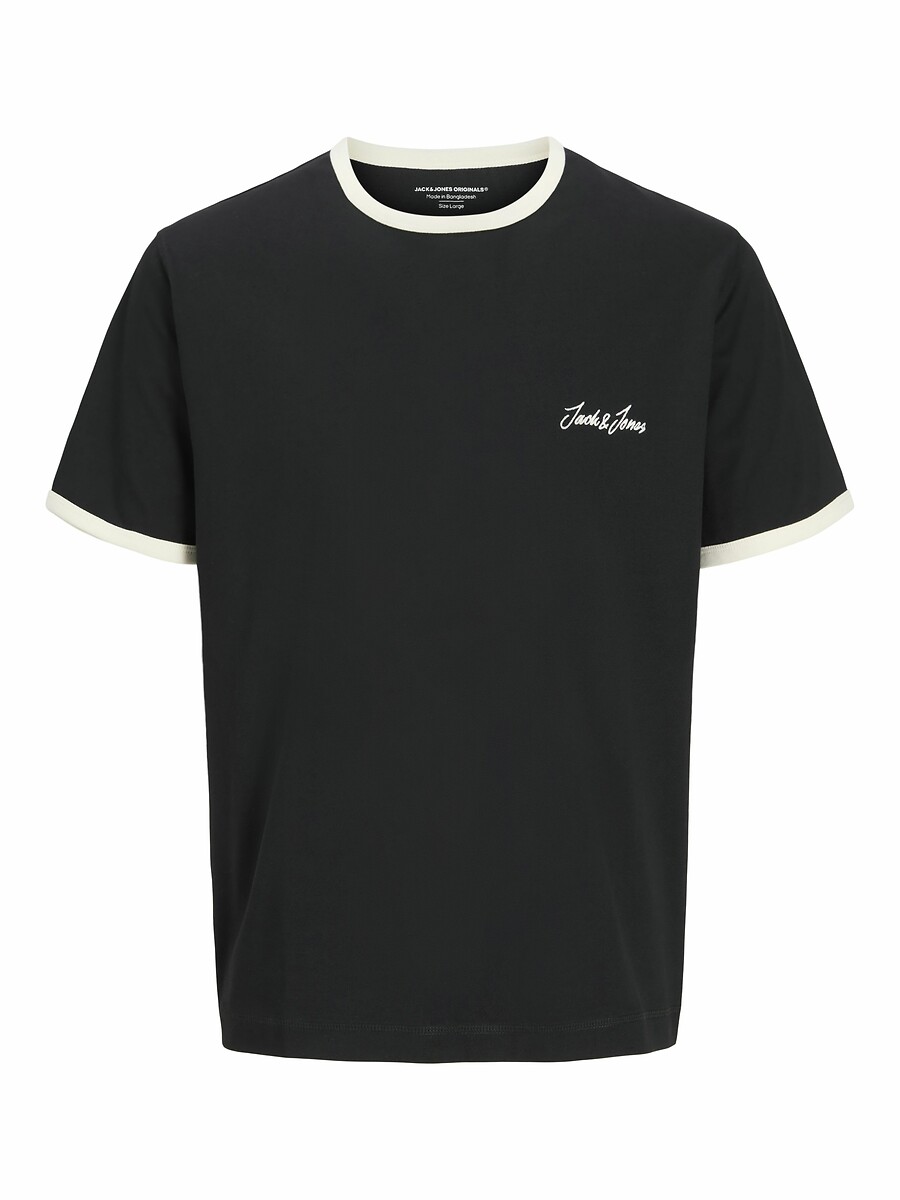 Floerns T-shirt da donna a maniche corte a righe slim fit con
