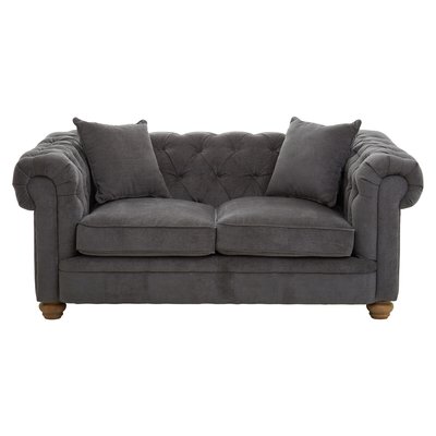 Fabric Chesterfield 2 Seater Sofa SO'HOME