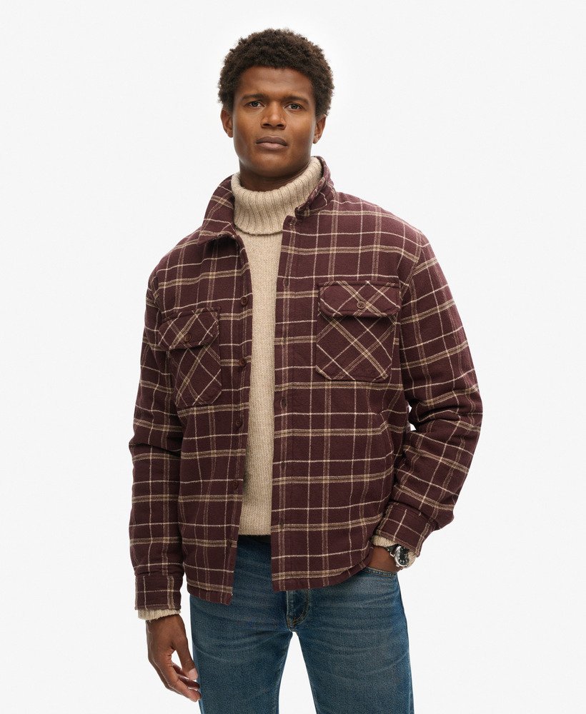 Veste à carreaux Surplus, SUPERDRY