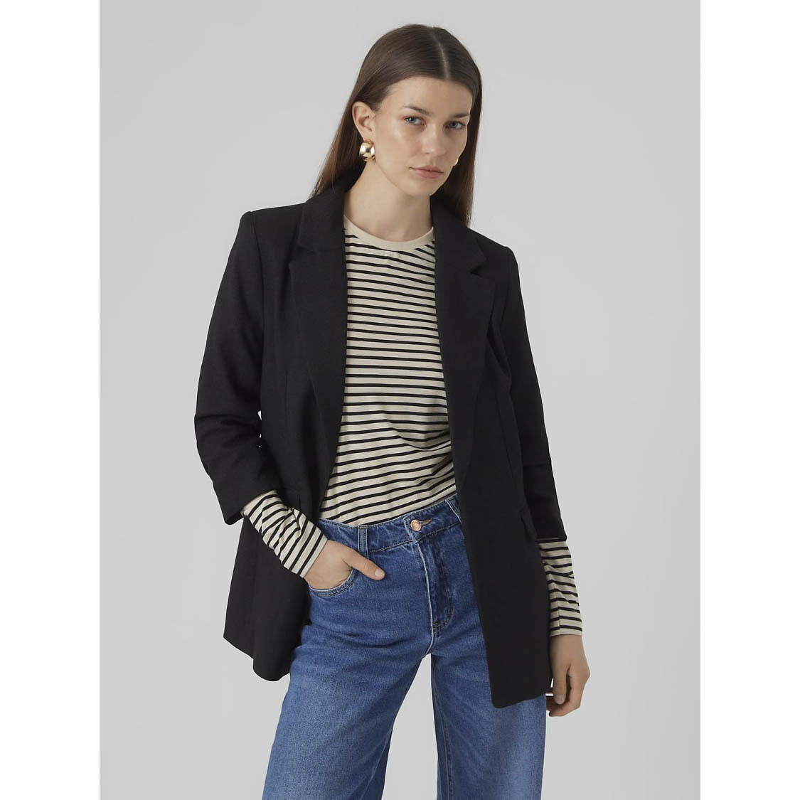 Blazer droit, VERO MODA
