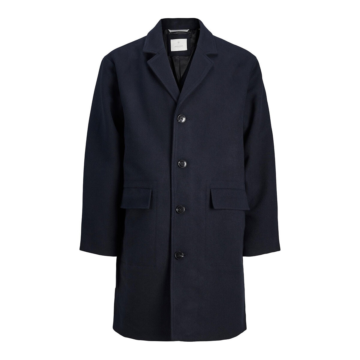 Manteau long discount homme bleu marine